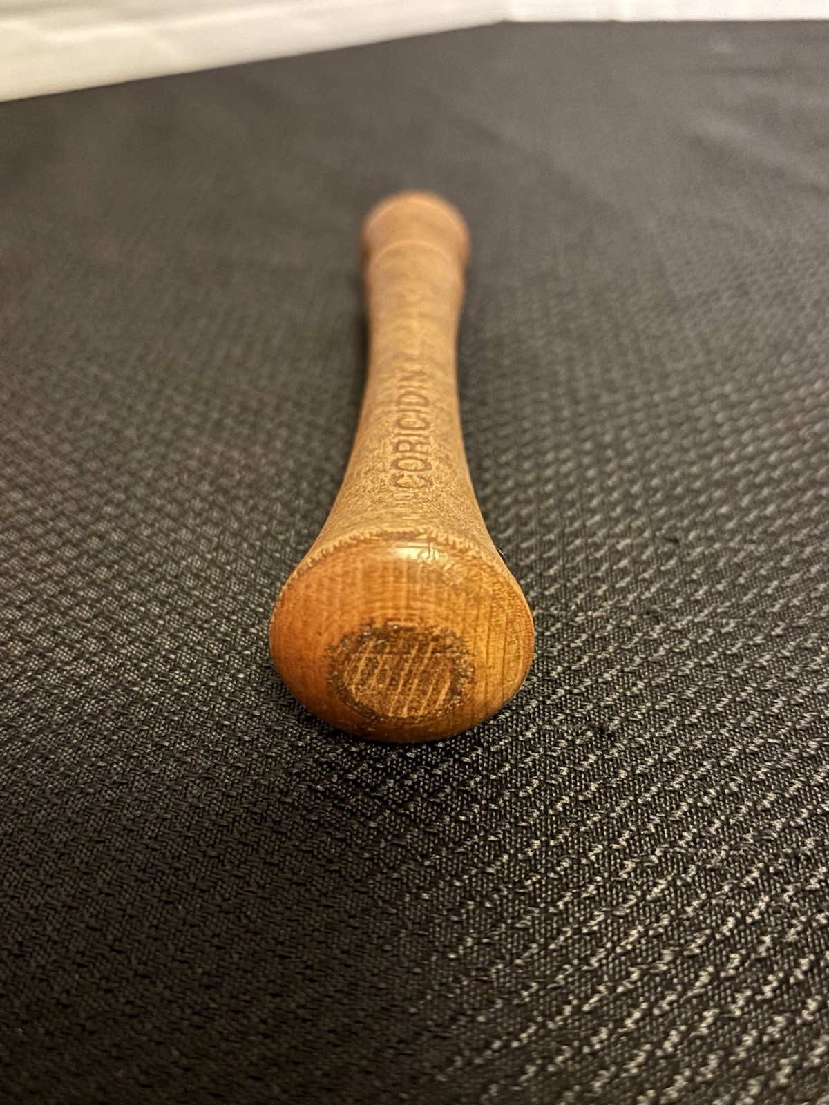Vintage Coricidin Wooden Advertising Pestle 4” Apothecary Pharmacy