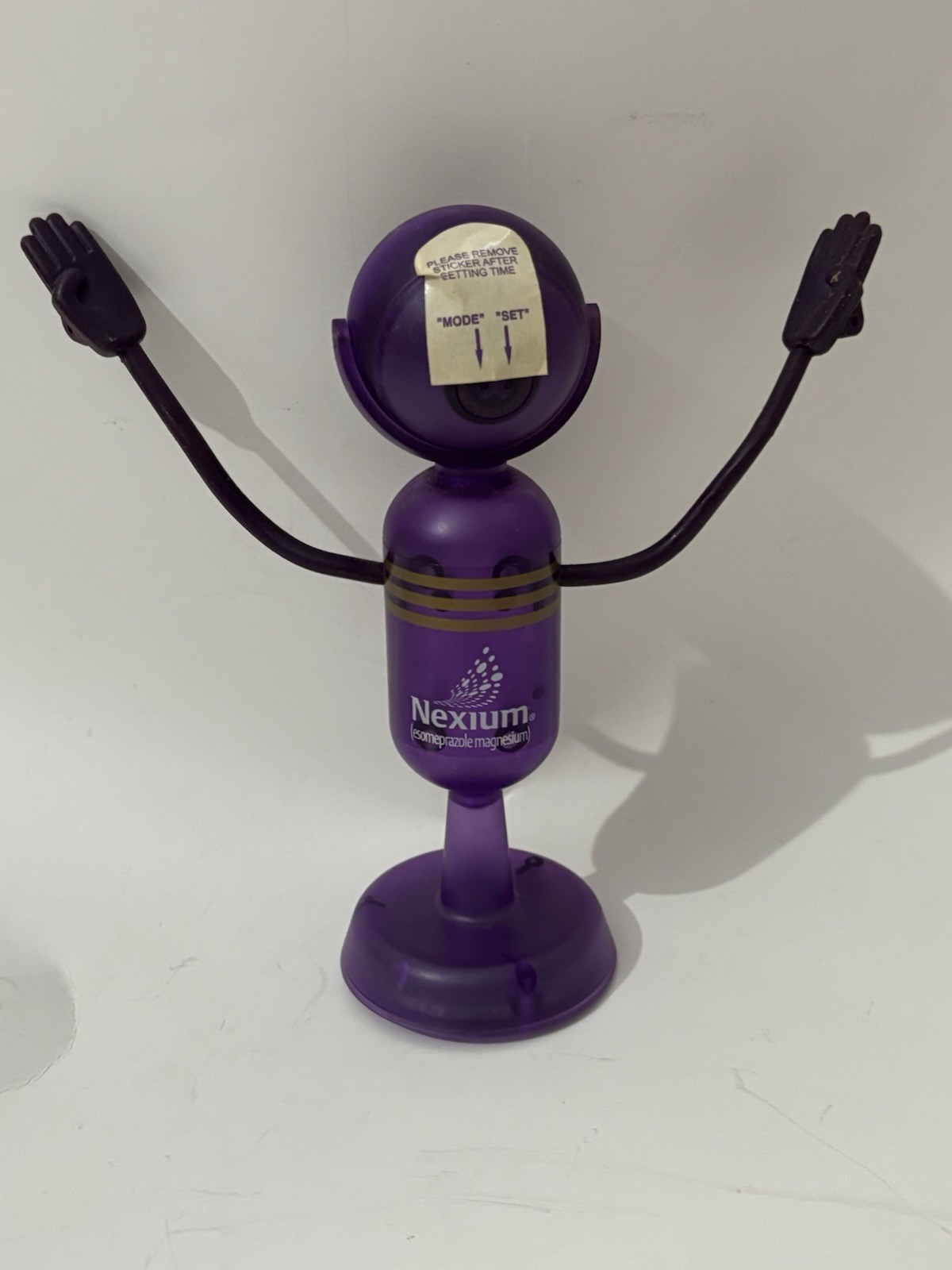 Nexium Figure Clock Drug Rep Marketing Promo Pharma Advertising Vintage RARE