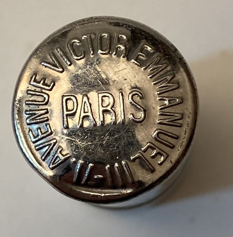 Vintage French 1940’s Lancosme Algocratine Pharmaceutical Medicine Drug Tube