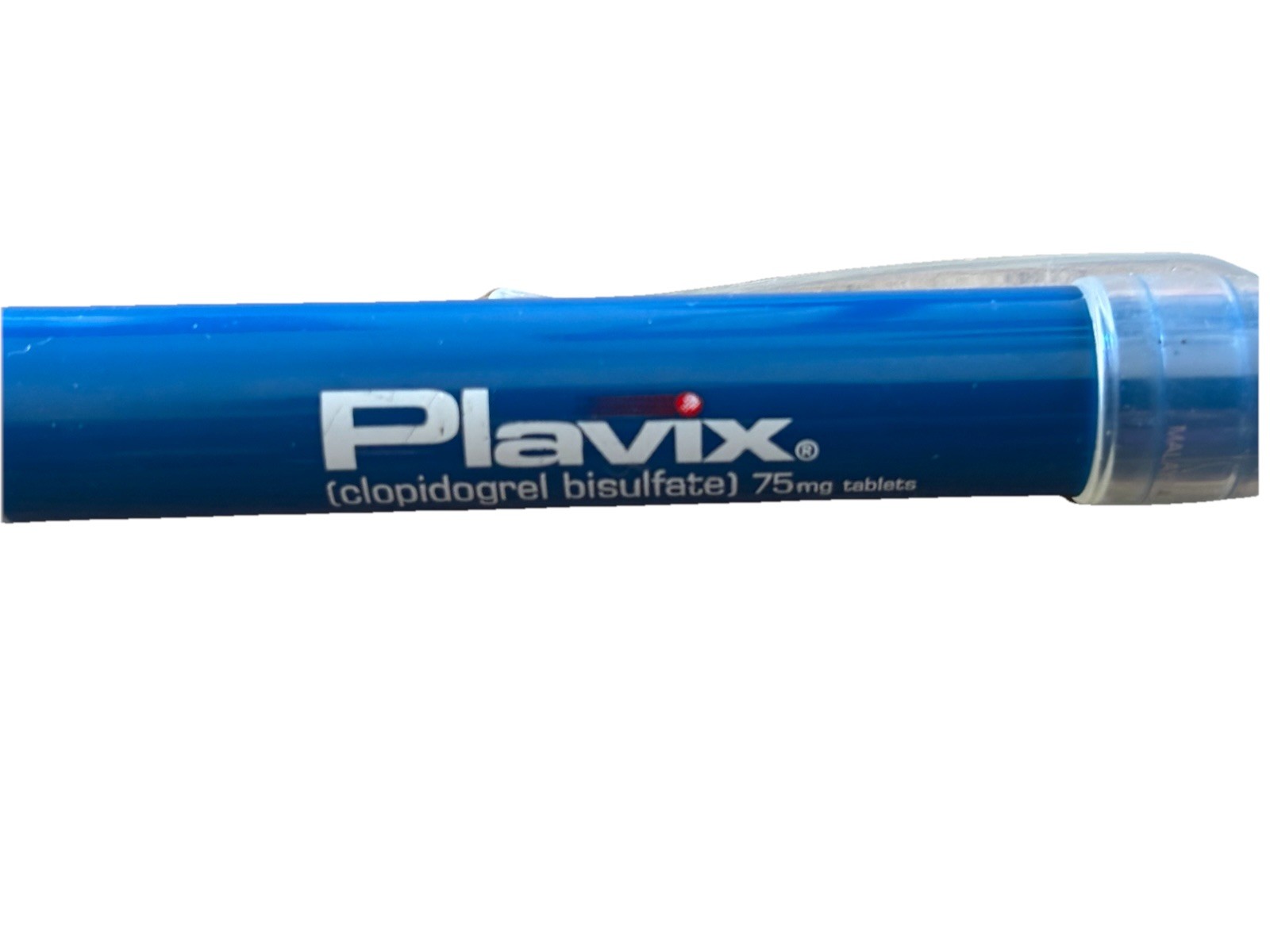 Vintage Drug Rep Promo PLAVIX® Ballpoint Pen collectible Doesn’t Write Needs Ink