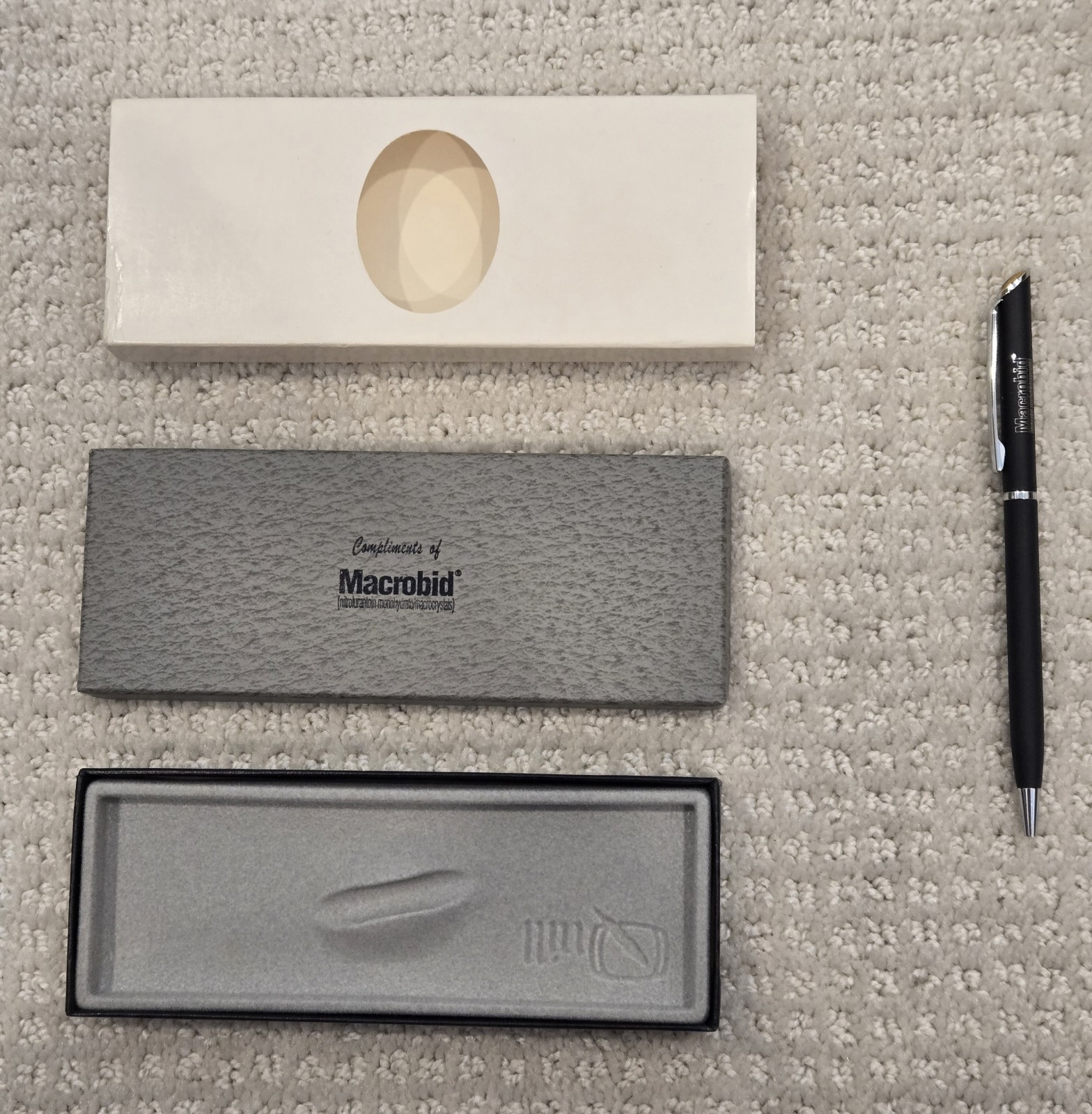Pharmaceutical Marketing Ballpoint Pen “Macrobid” NEW OLD STOCK, MINT!