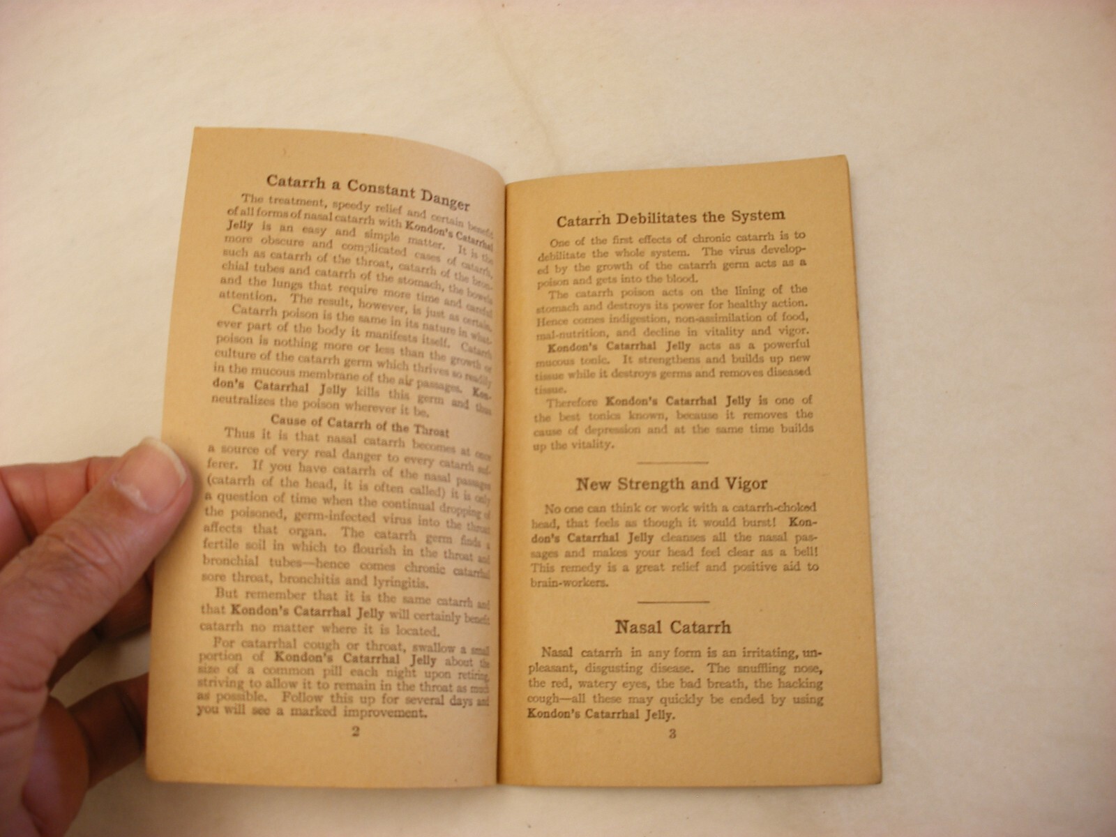 Vtg Medical & Pharmacy Quack Cure – Kondon Mfg. Co. Minneapolis MN 1914