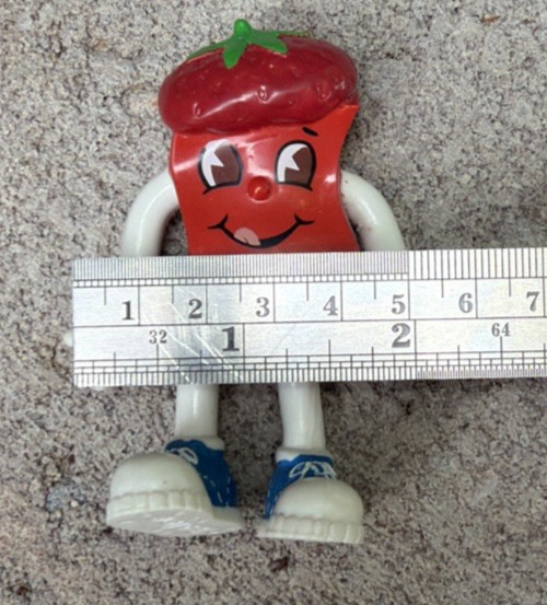 Suprax Bendy 3″ Strawberry Tastee Pharmaceutical Advertising Promotional Figure