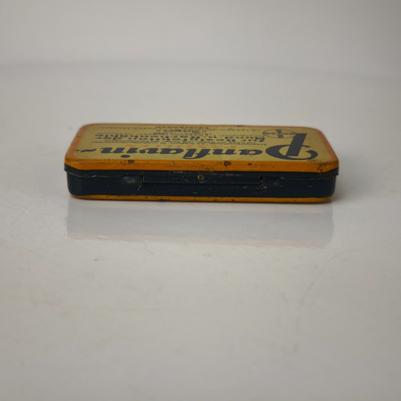 Antique German Panflavin Pastilen BAEYR Medical Empty Tin Box c.1930 #6084