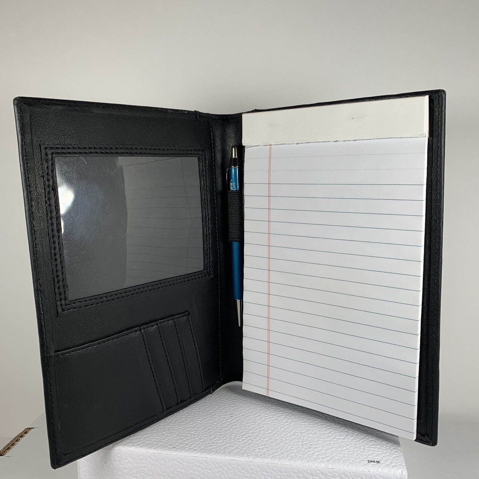 Drug Rep Pharmaceutical Promo Advertising Lipitor Black Notebook With Pen 6×8.25