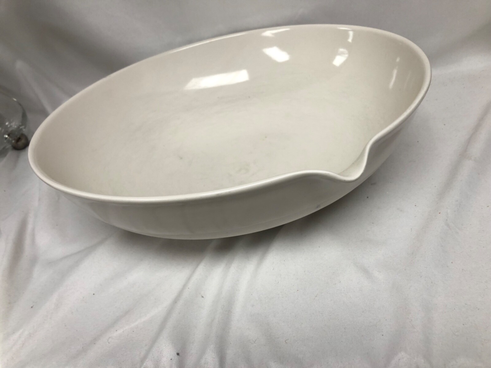 very large Coors Lab Evaporating Bowl 14” porcelain