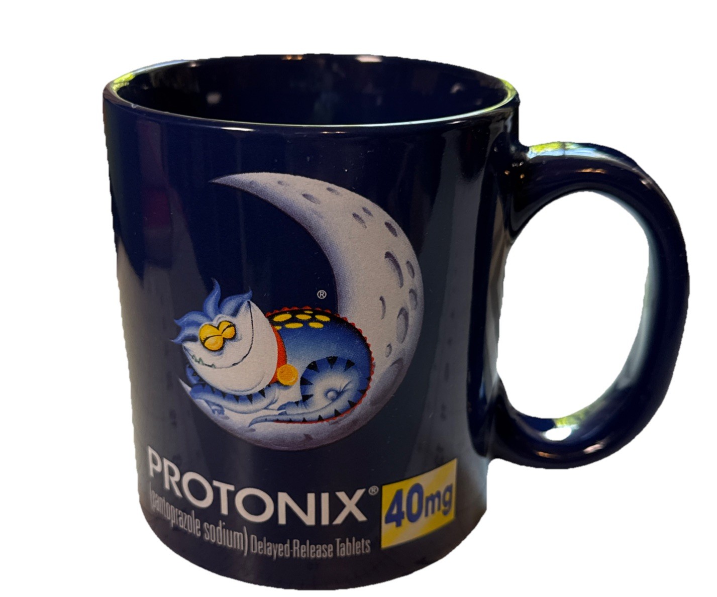 Protonix Pharmaceutical Drug Rep Medical Collectible Large Coffee Tea Mug Cup