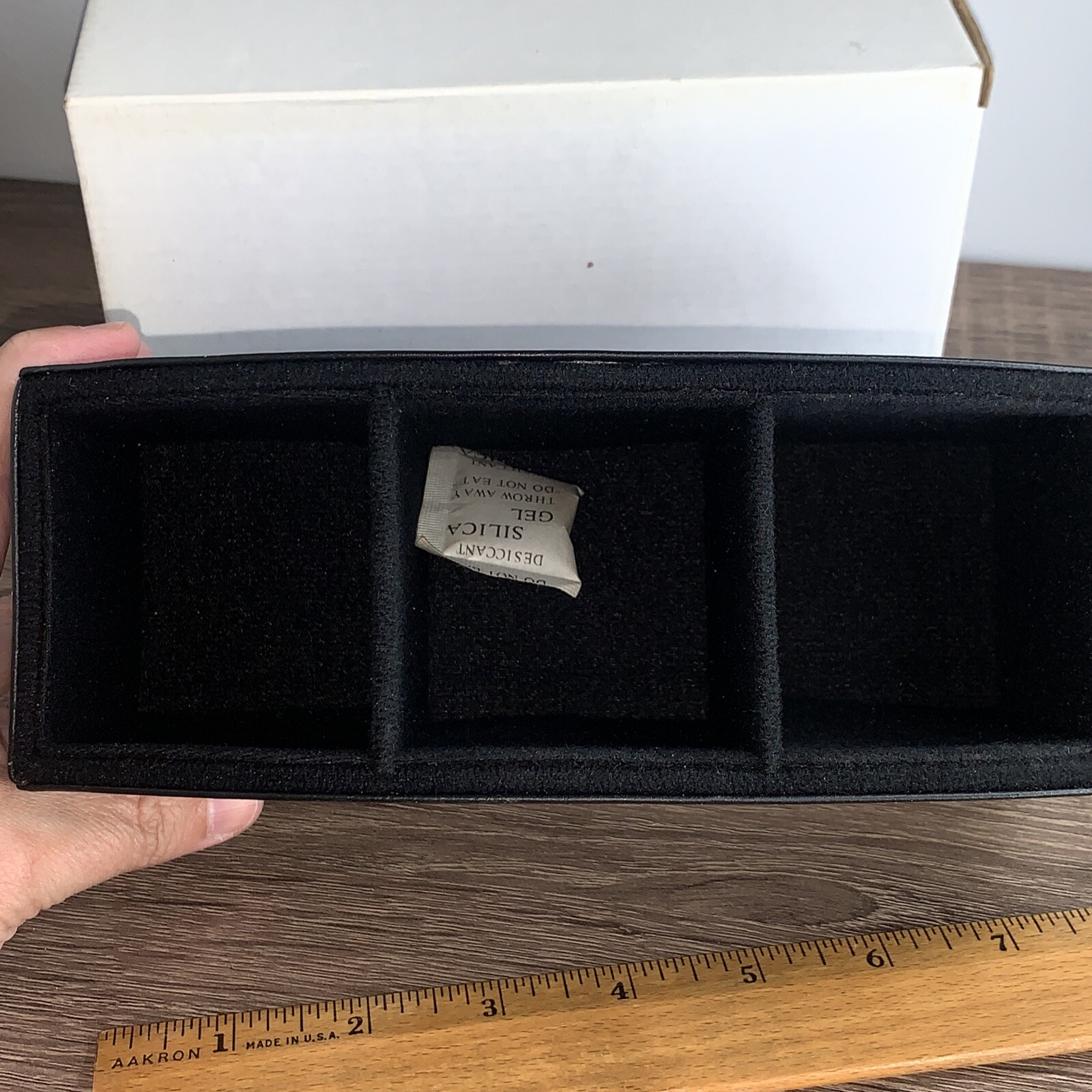 DRUG REP PHARMACEUTICAL ELI LILLY Vintage Leather Desk Caddy For Office NEW