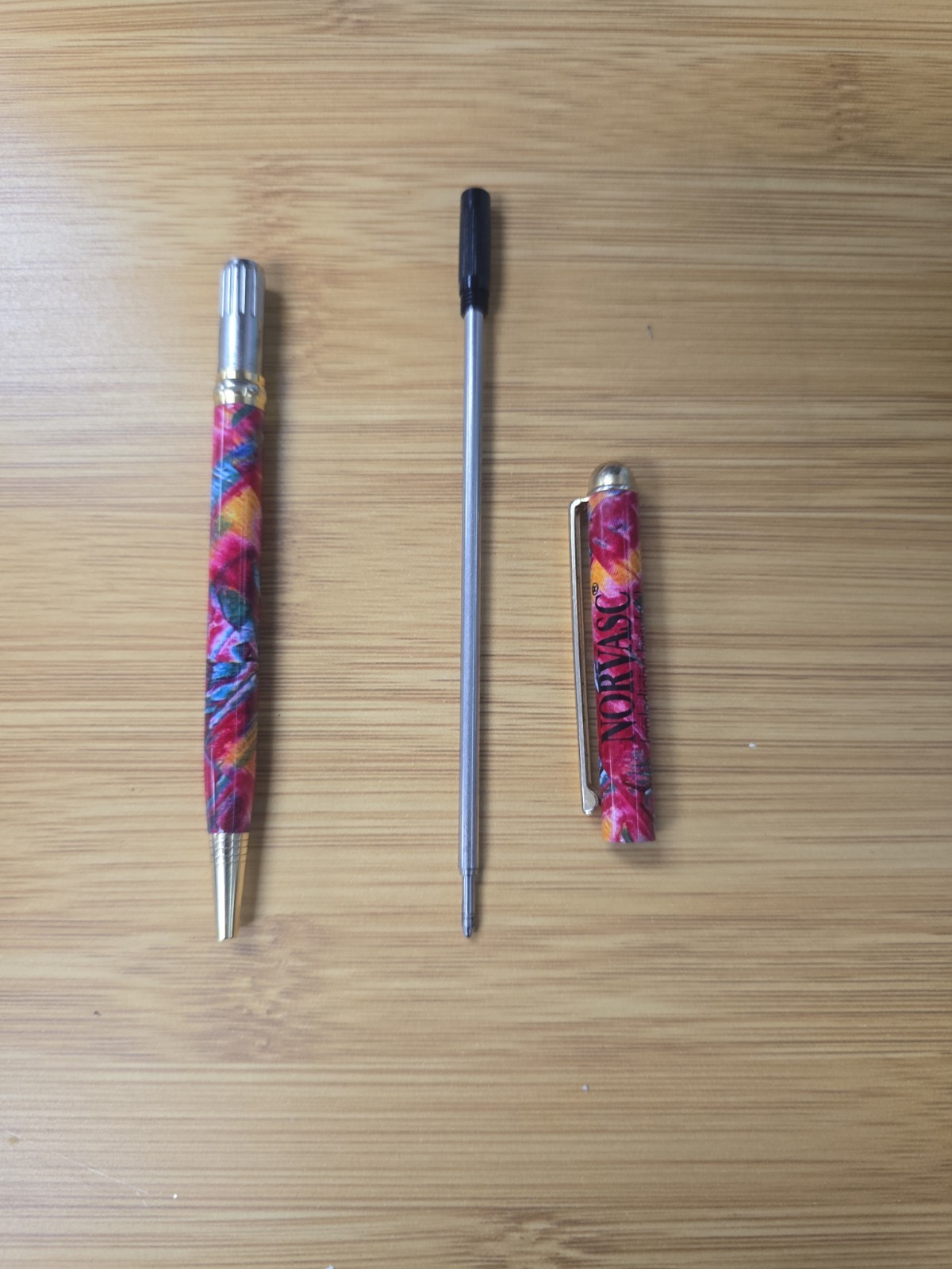 Vtg RARE Pharmaceutical NORVASC DRUG REP PEN Artistic Colors Needs Ink Replaced