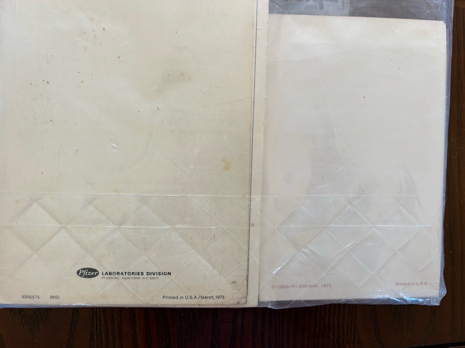 Pharmaceutical Drug Rep Collectable Vintage Note Pad Lot 1970s