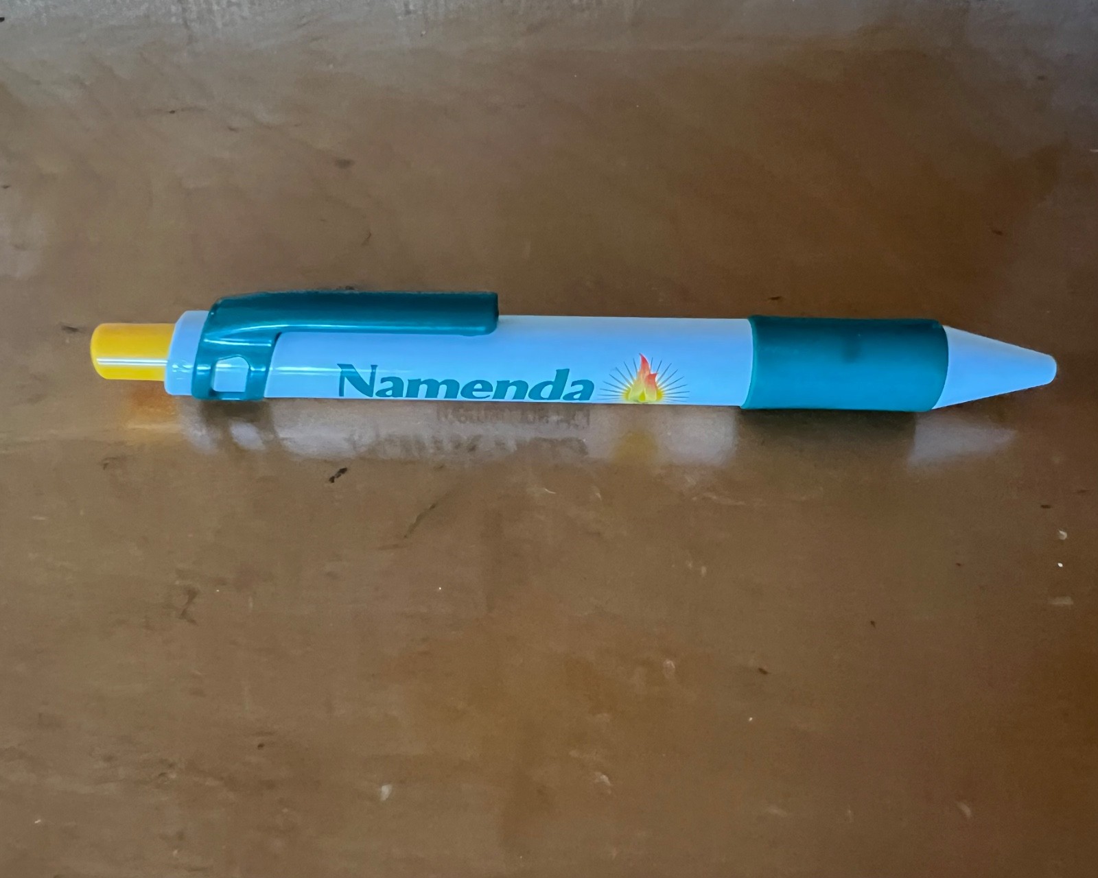 Drug Rep Click Pen Namenda Memantine HCl Ballpoint Pen Pharmaceutical Black Ink