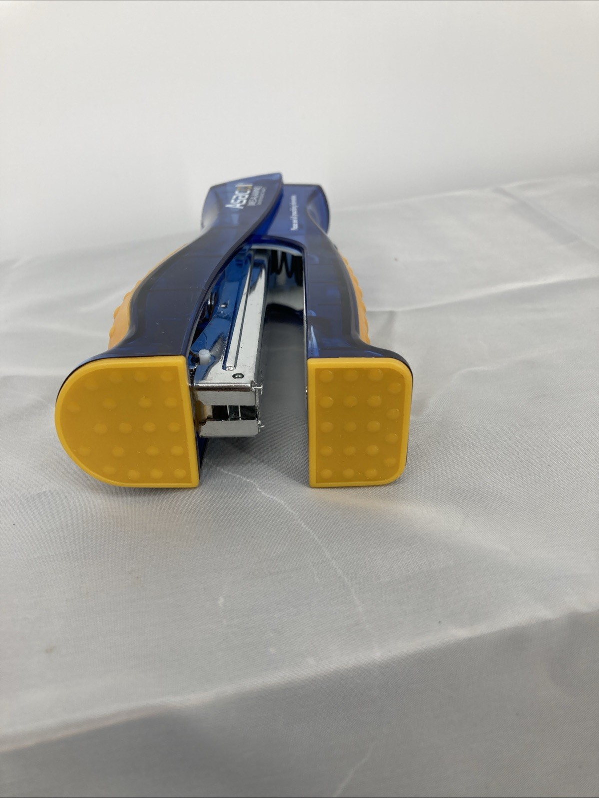 Asacol Stapler Blue Yellow Drug Rep Pharmaceutical Promo Advertising 6”