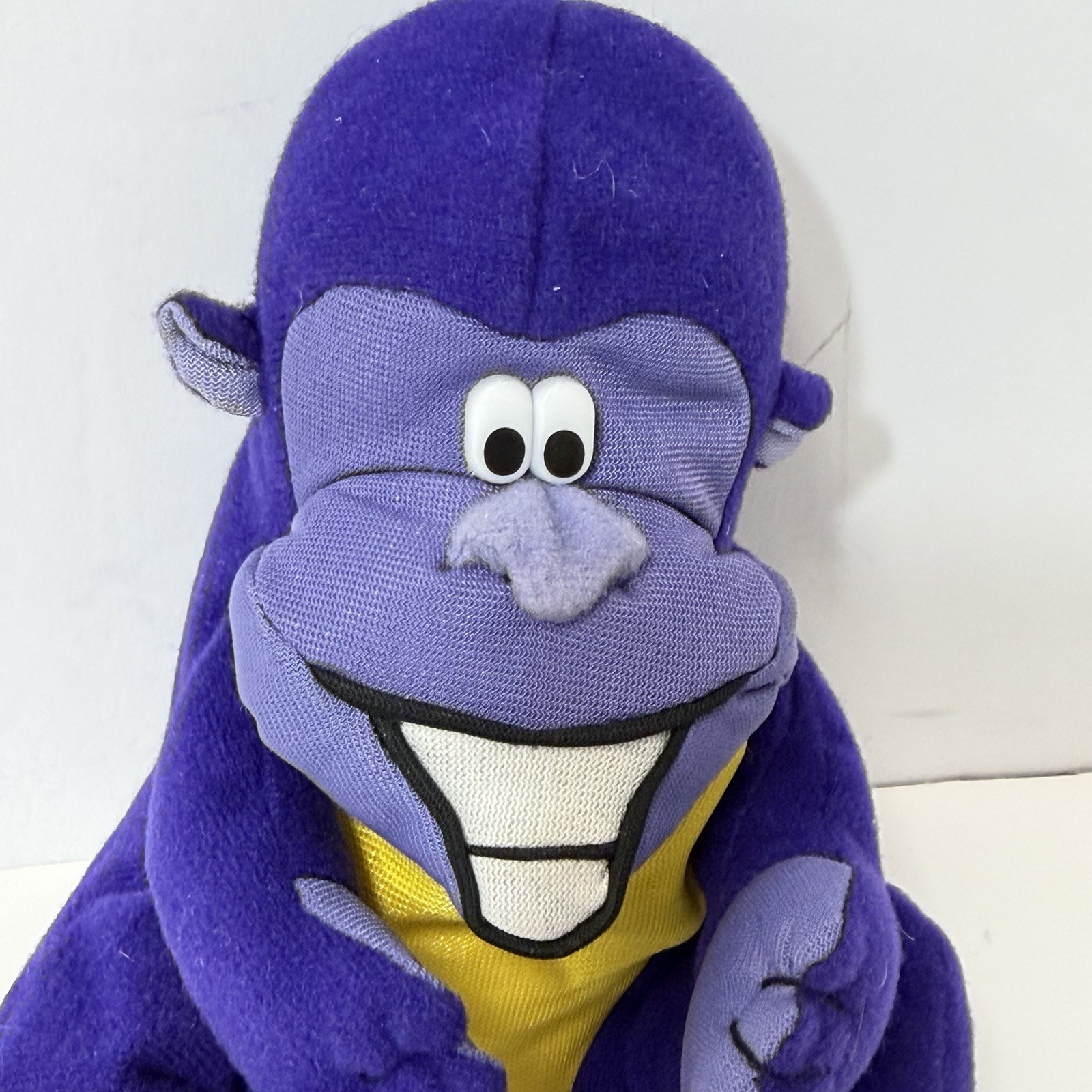 Zyrtec Pfizer Purple Gorilla Toy Pharma Drug Rep Promo Ad Marketing Vtg 1998
