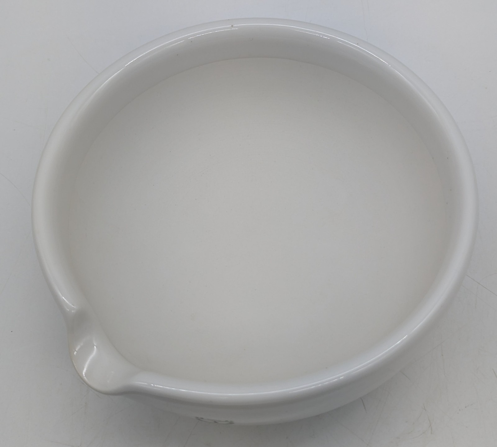 Vtg Haldenwanger Berlin Germany Mortar & Pestle White Porcelain Scientific 6.5″
