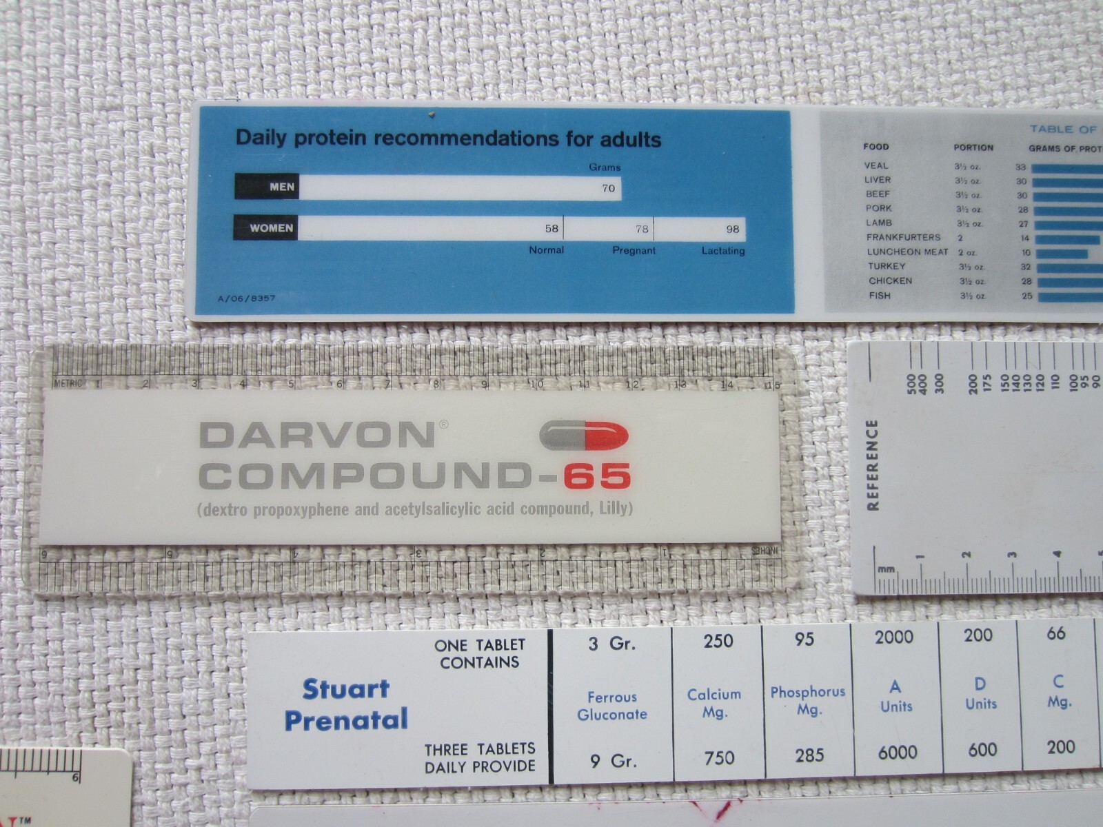 lot of 10 vintage PHARMACEUTICAL PHARMACY Promo DRUG ADVERTISEMENTS, 1961 to 70s