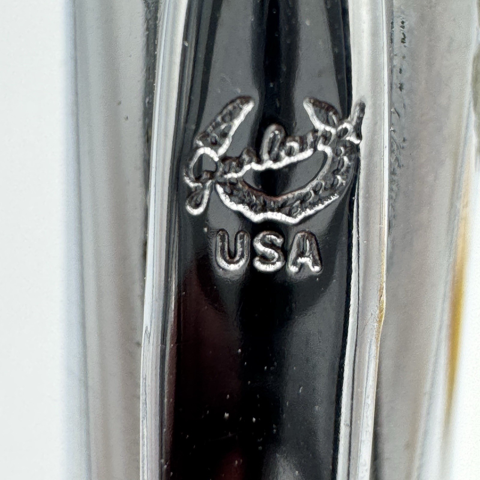 Silver Tone Prilosec Pharmaceutical Metal Pen Bubble Top Garland USA Vintage