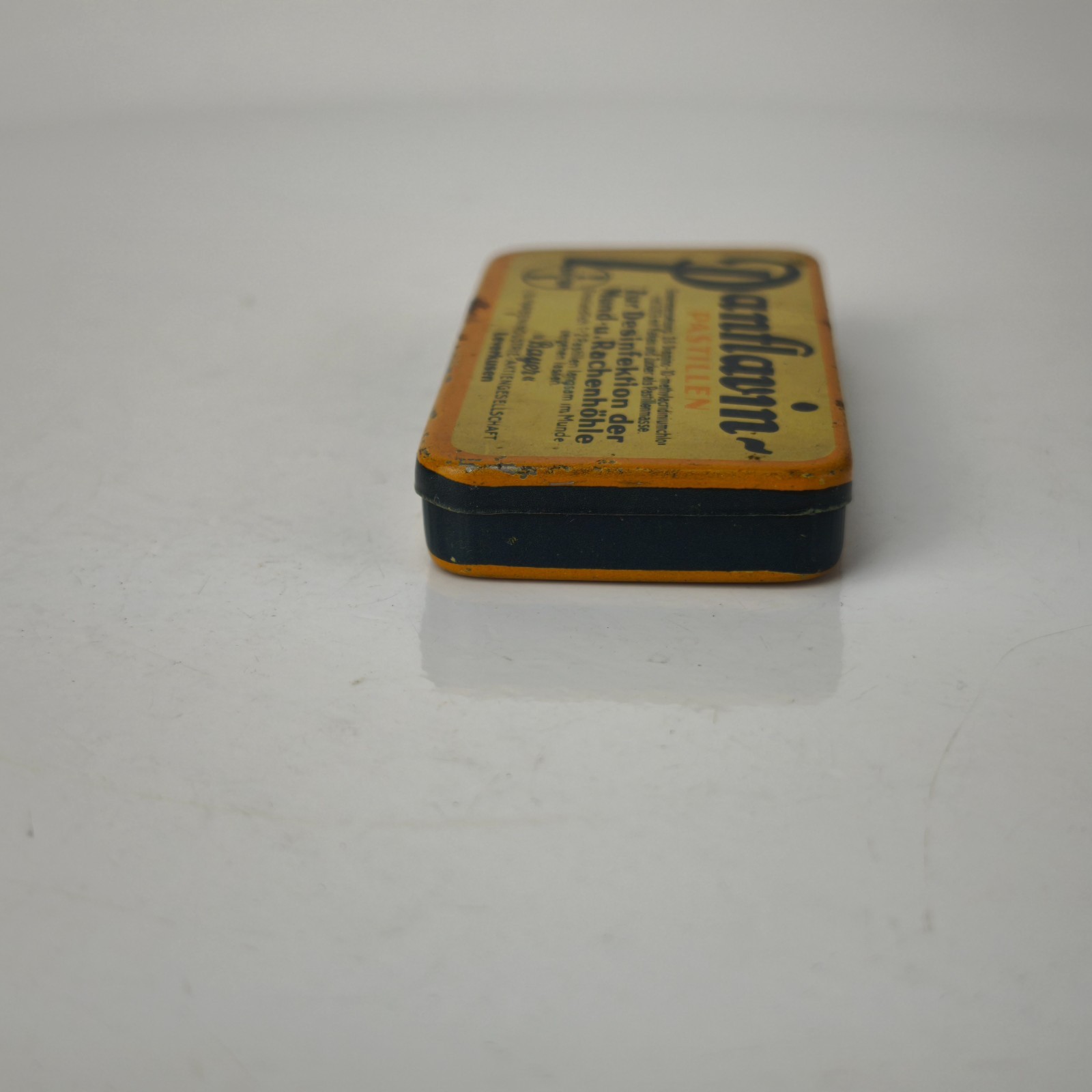 Antique German Panflavin Pastilen BAEYR Medical Empty Tin Box c.1930 #6084