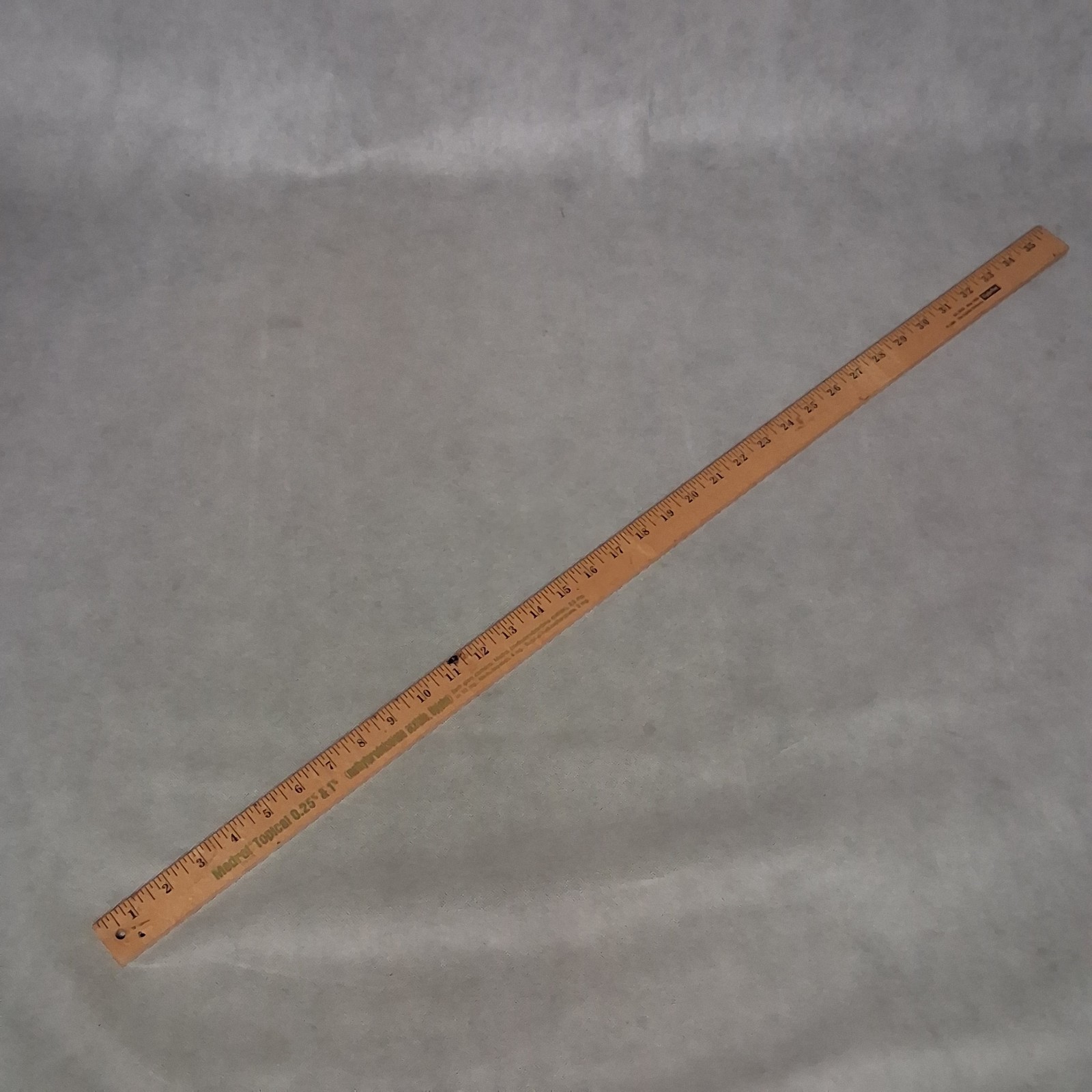 Vintage Pharmaceutical Medrol Advertising Wooden Yard Stick 1968 UpJohn