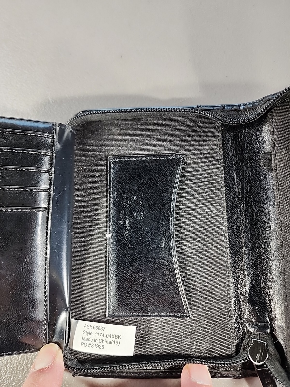 Levaquin Pharmaceutical Zippered Wallet Organizer Business Card Portfolio Rare