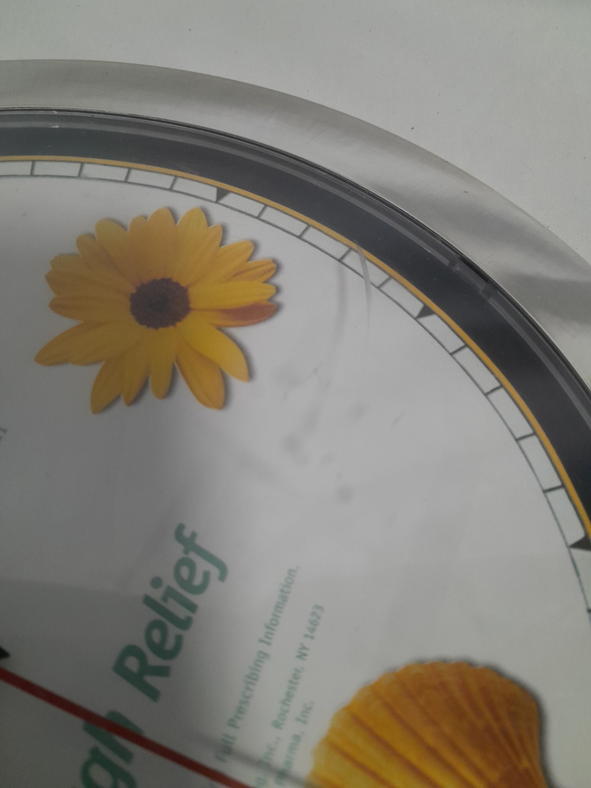 Tussionex C Wall Clock 12″ Pharmaceutical Rep Collectibles