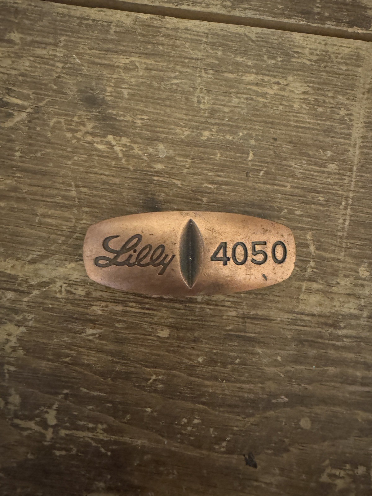 Vintage ~ 1970’s Paperweight ~ Eli Lilly 4050 Oraflex 600 Pill ~ Benoxaprofen