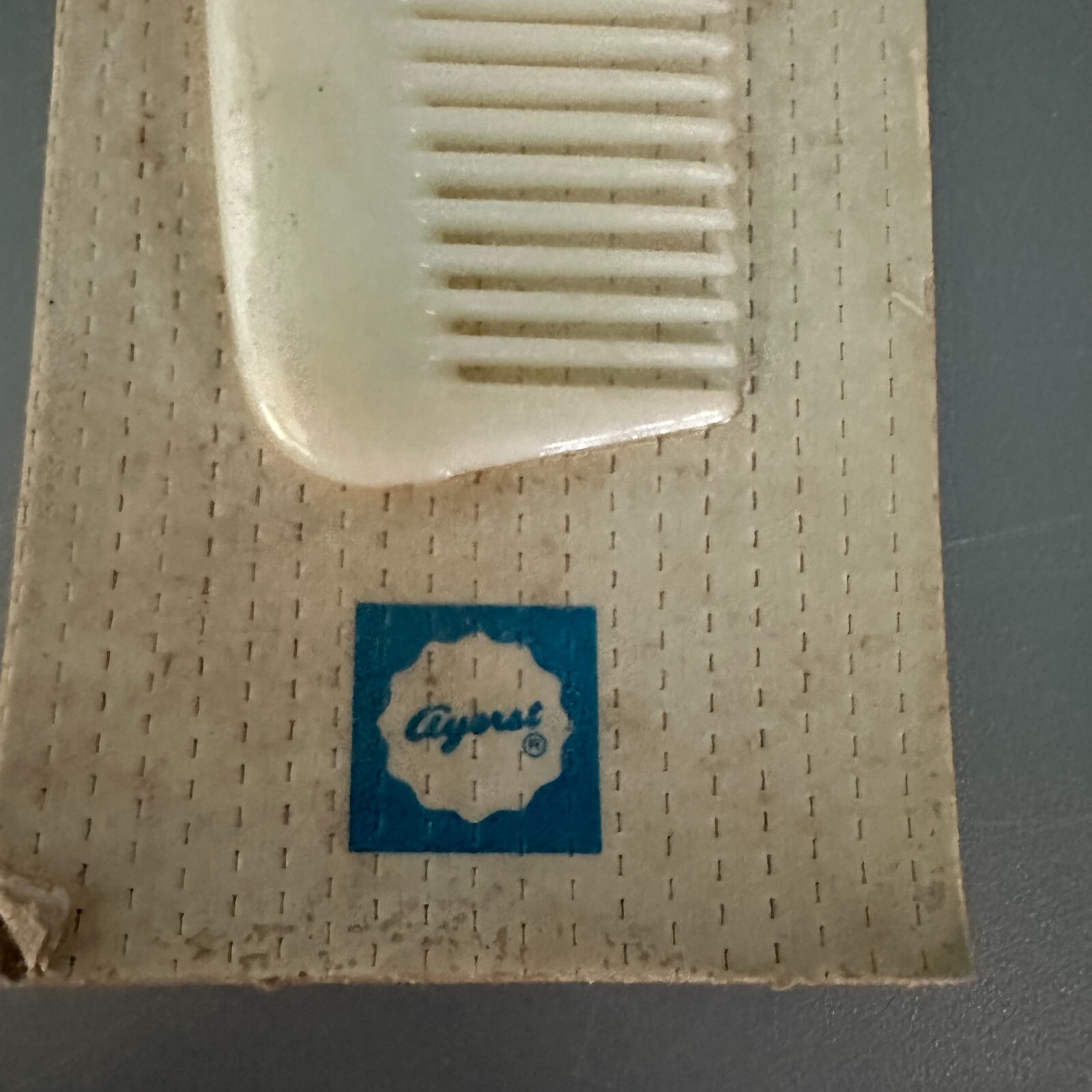 Fluothane Ayerst Laboratories Hair comb promotion collectible NOS