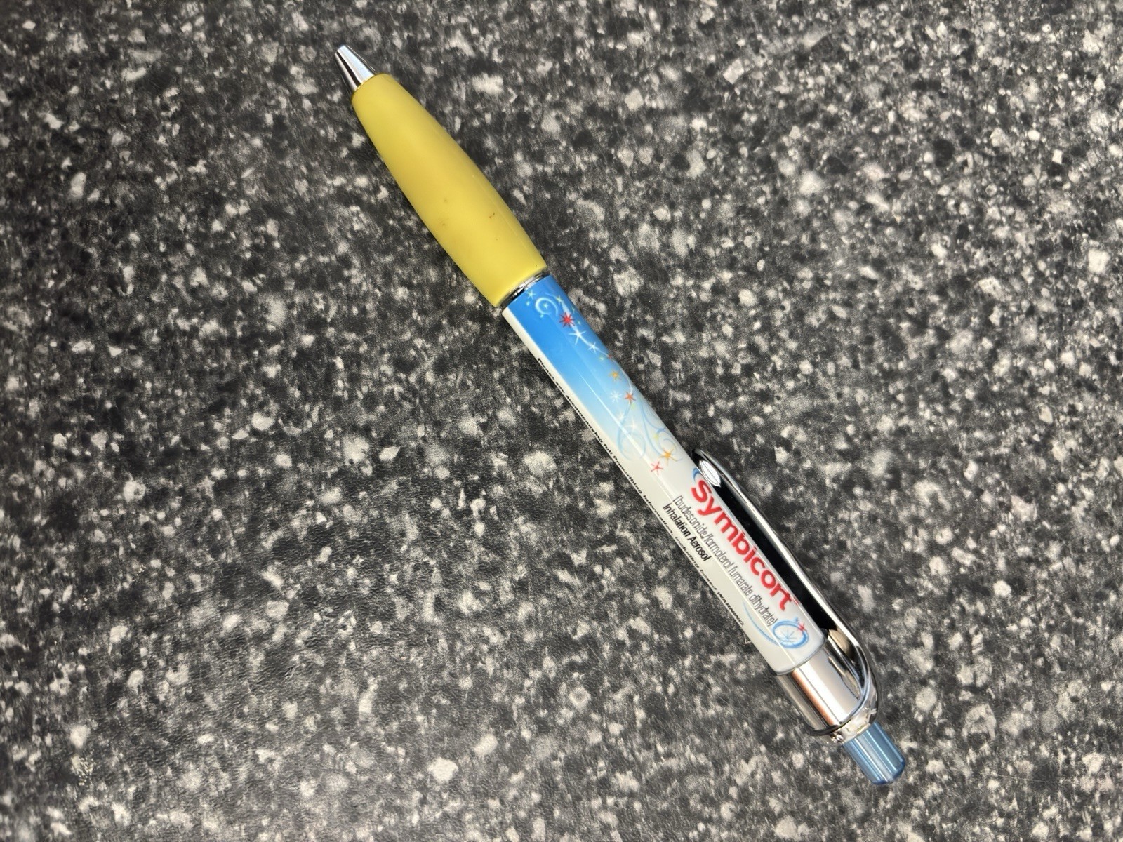 Lot Of 2 SYMBICORT Drug Rep Advertising Pharmaceuticals Collectable Pens Pharma