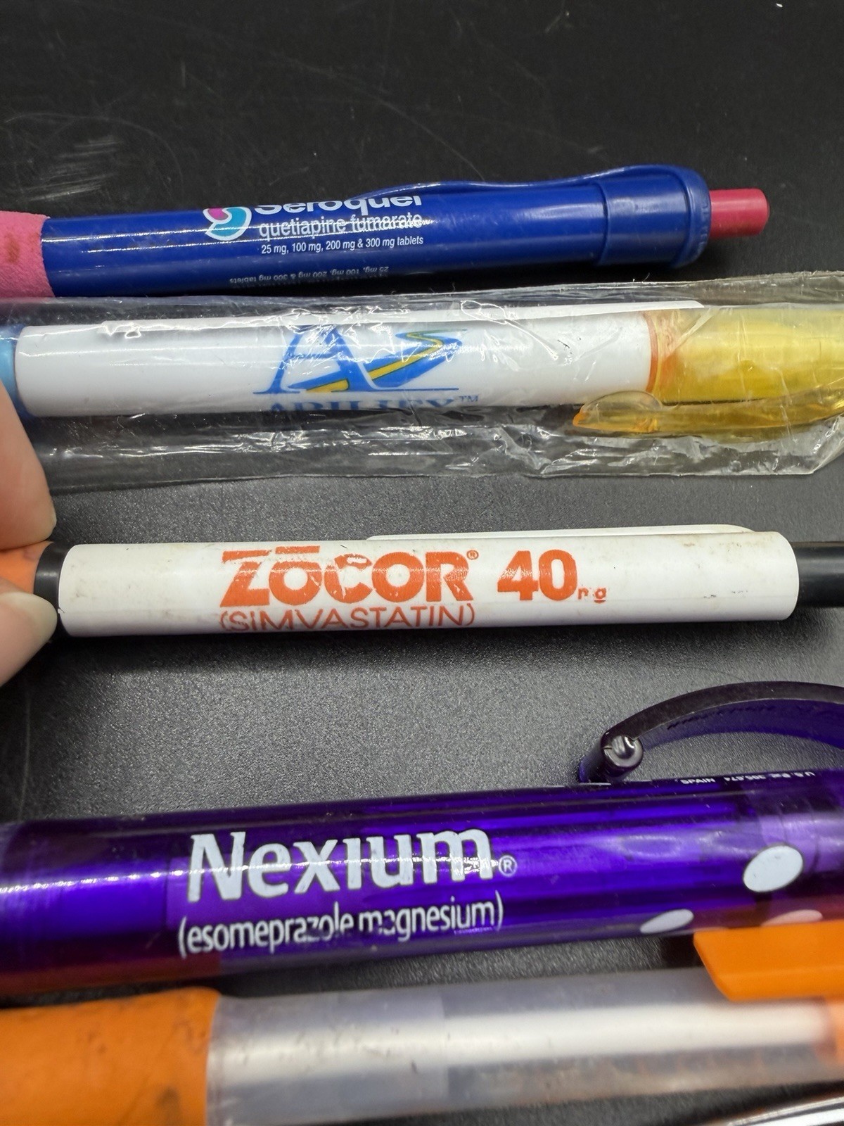 Lot of 16 Drug Rep Pharmaceutical Pens Pharma, Medical Advertising Ballpoint