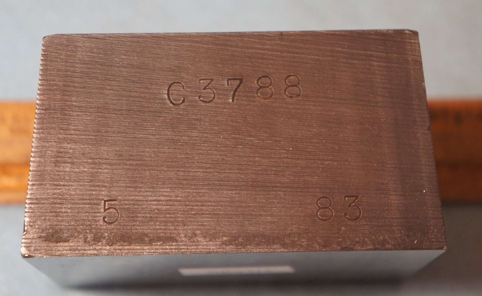 1983 J&J ORTHOPEDIC Pin STEEL STAMPING DIE Robbins RBX315 Johnson & Johnson
