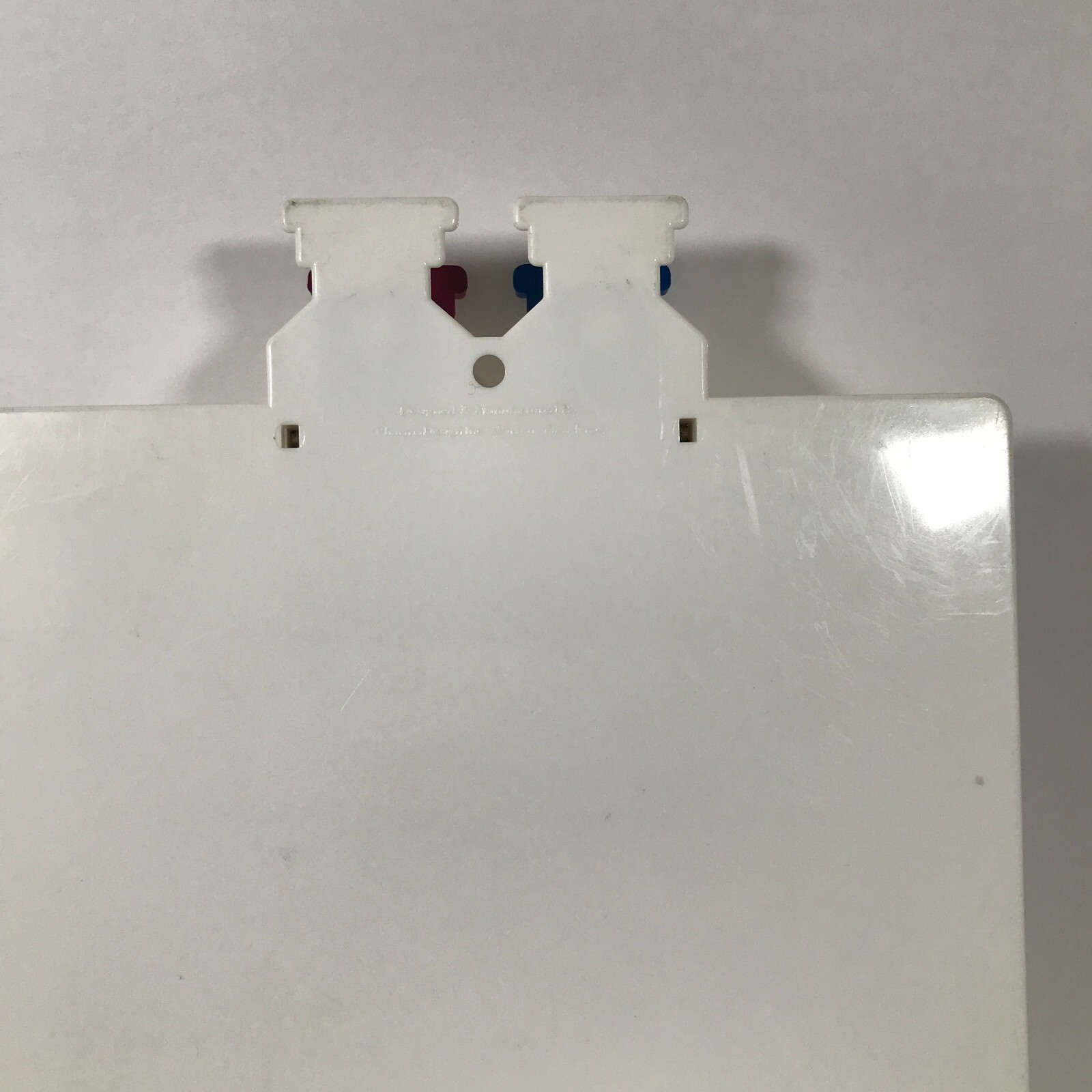 Unasyn IM/IV Ampicillin Sodium/Sulbactam Sodium White Plastic Clipboard 13.5″x9″