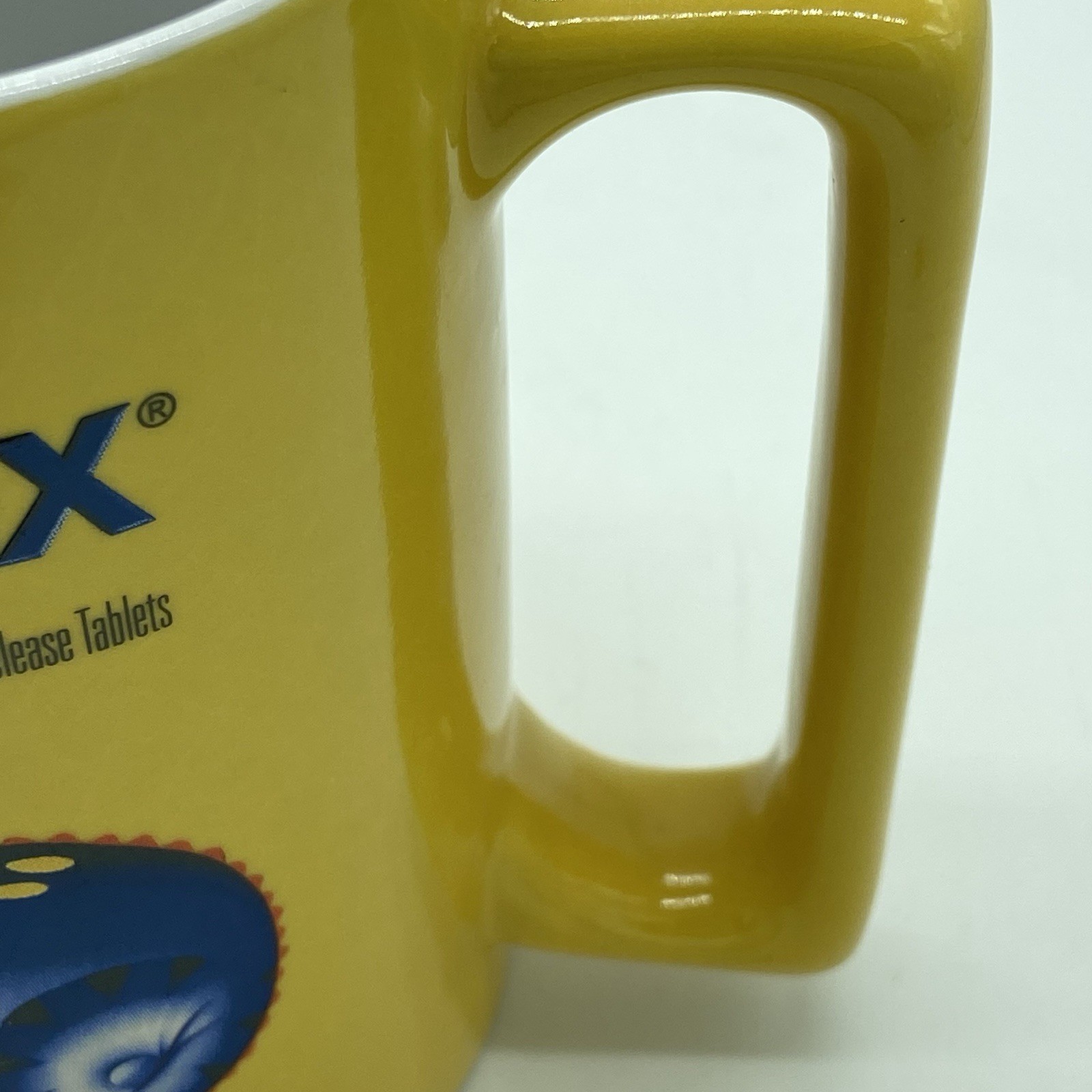 Protonix Pharmaceutical Promotional IV Medication Ceramic Yellow Coffee Mug