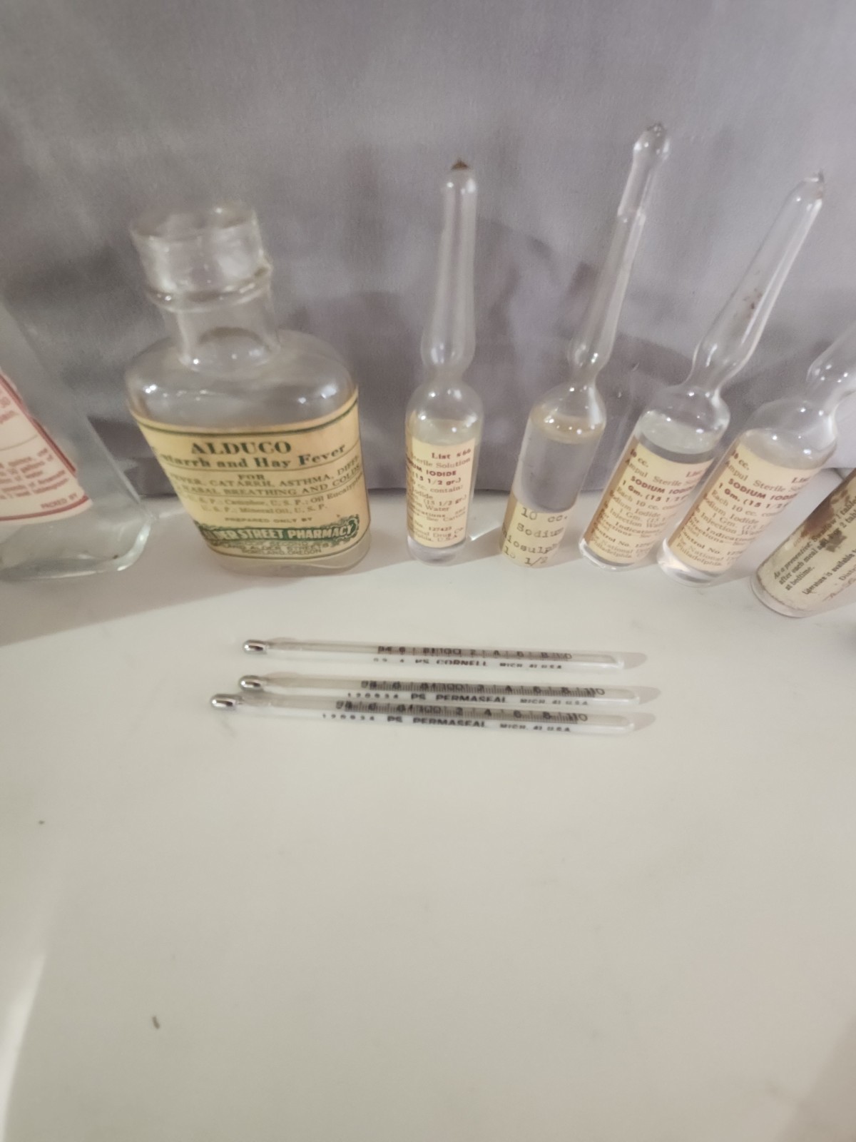 Antique Medical and Pharmaceutical Collection- 12 Pcs