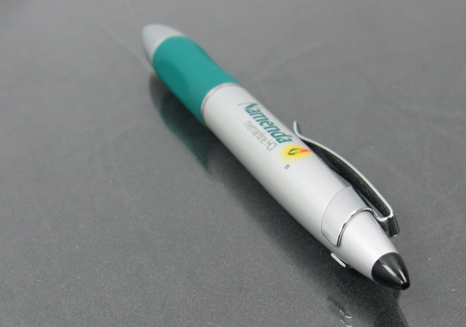 Namenda Heavy Metal Twist PEN w Stylus Drug Rep Pharmaceutical Promo Advertising