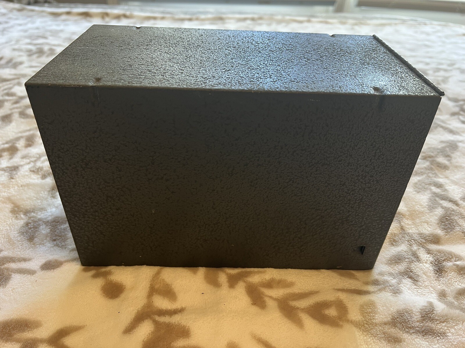 Vintage Talbott Pharmacy Prescription File Box 1964 Aurora, Illinois