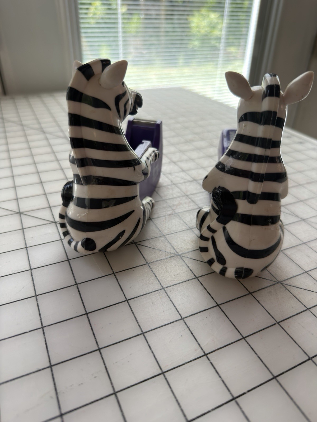 Zebras Stapler & Tape Dispenser Advertising, Pharmaceutical Collectible Zithro