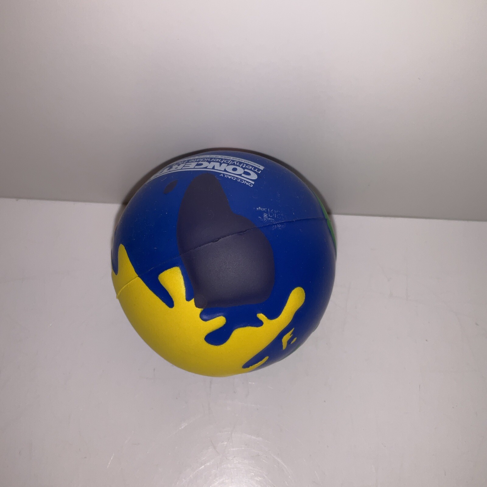 VTG GLOBE STRESS BALL PHARMA MEDICAL REP LOGO NEW !