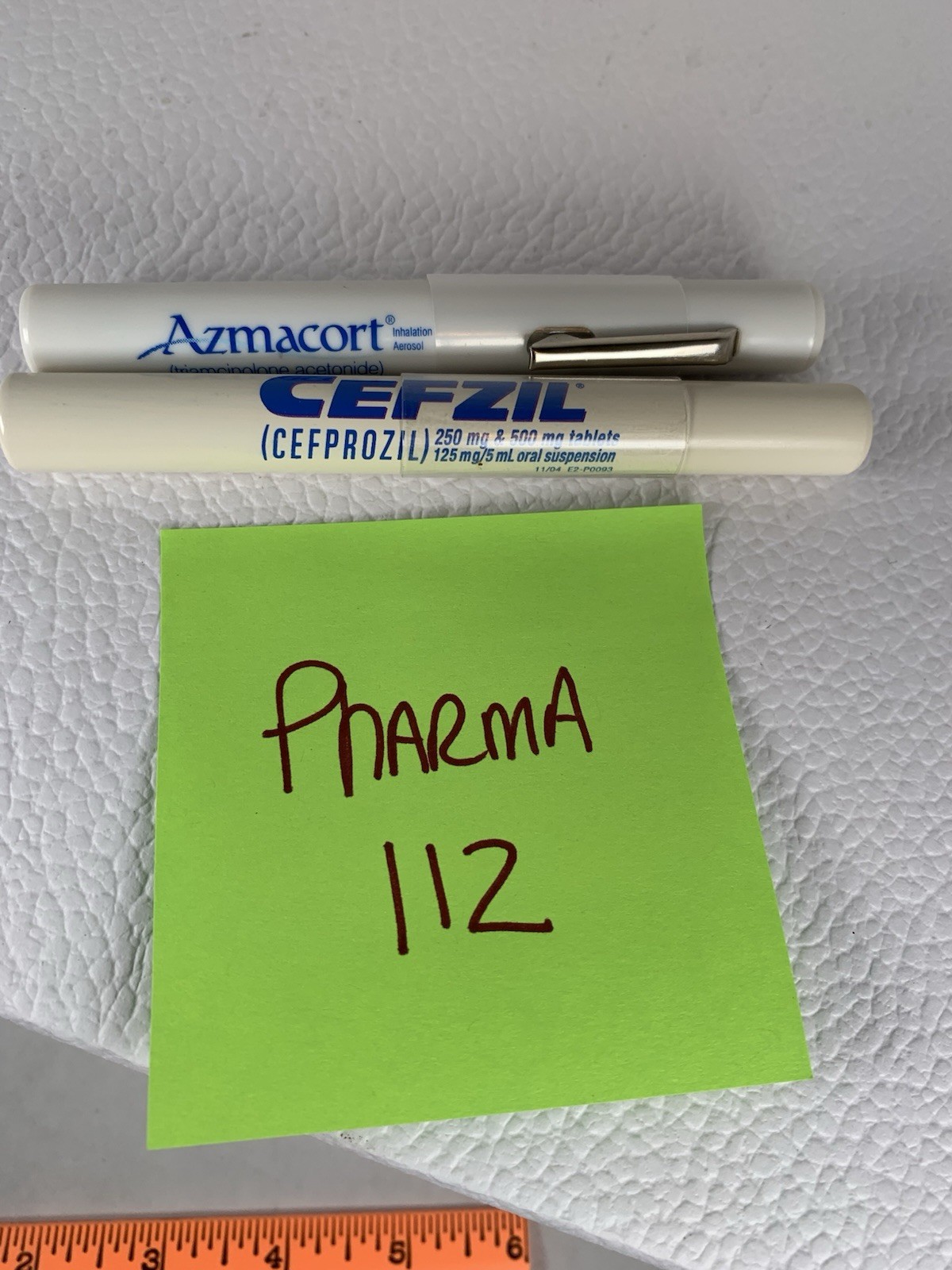Azmacort Cefzil Drug Rep Pharmaceutical Promo Advertising Penlight Do Not Work