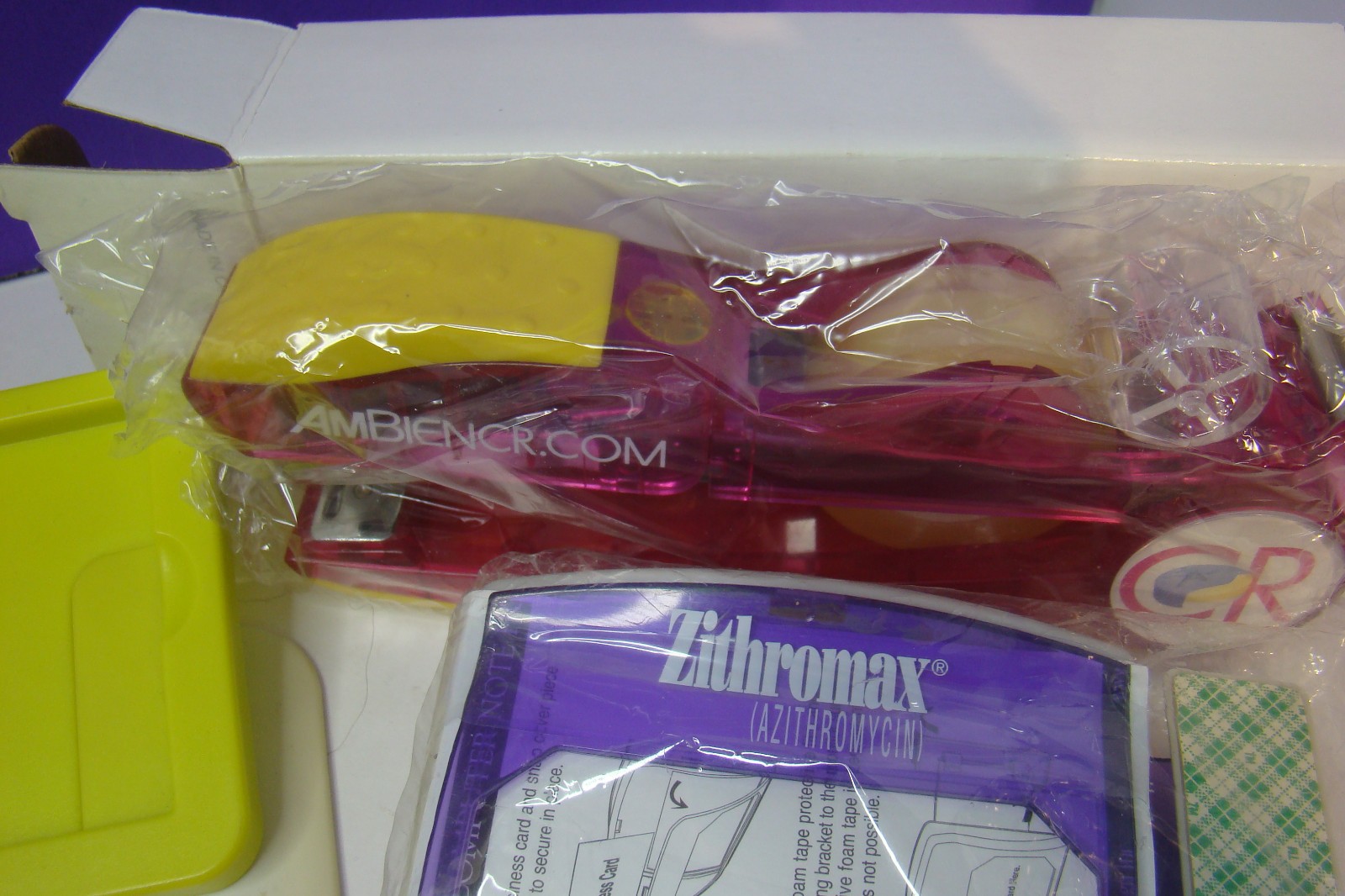 Misc Lot of Pharmaceutical items Drug Rep Stapler pens note pads Doctor sample