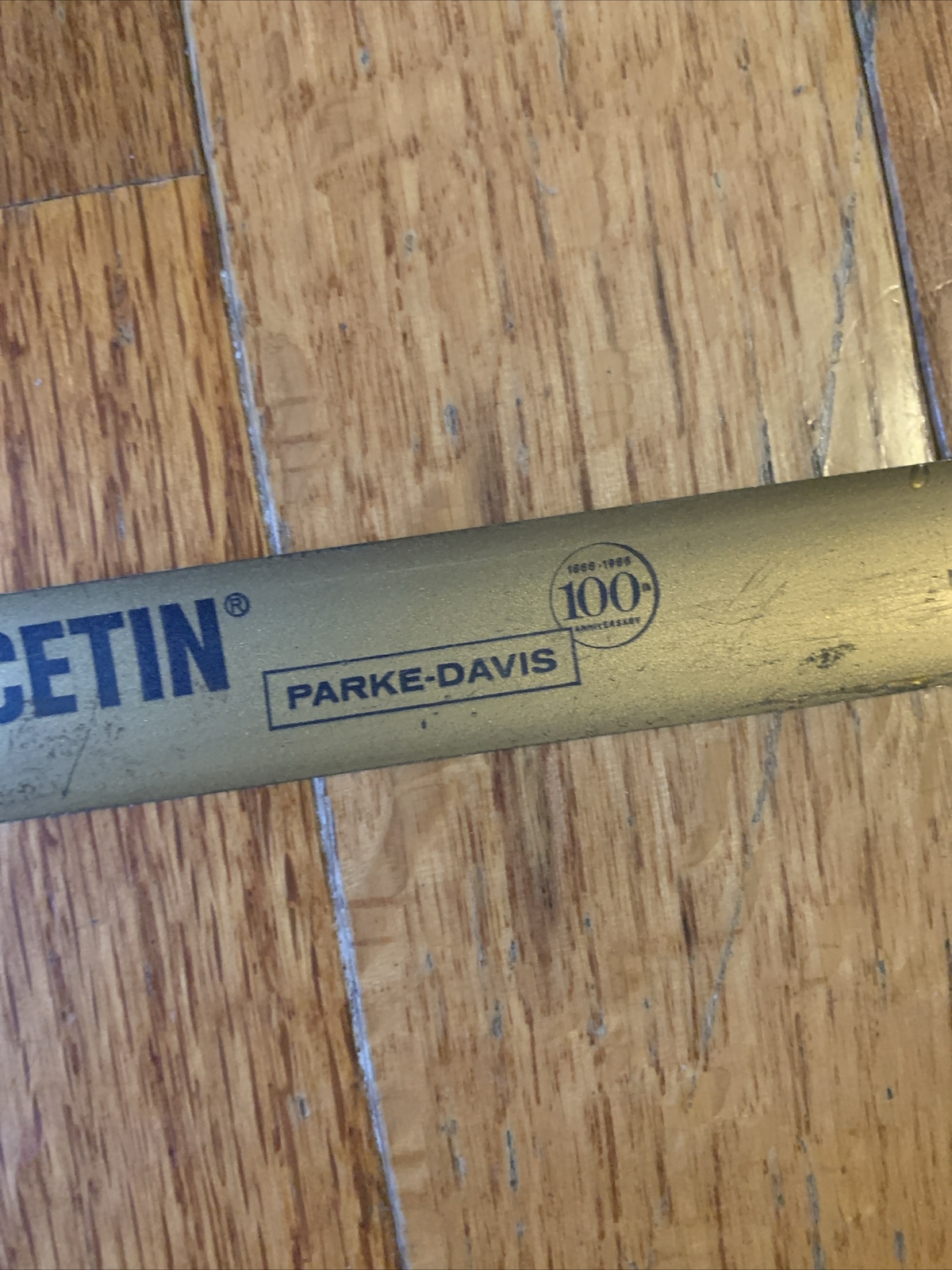 VINTAGE ‘CHLOROMYCETIN ANTIBIOTIC 12 INCH ADVERTISING RULER – TAPE MEASURE
