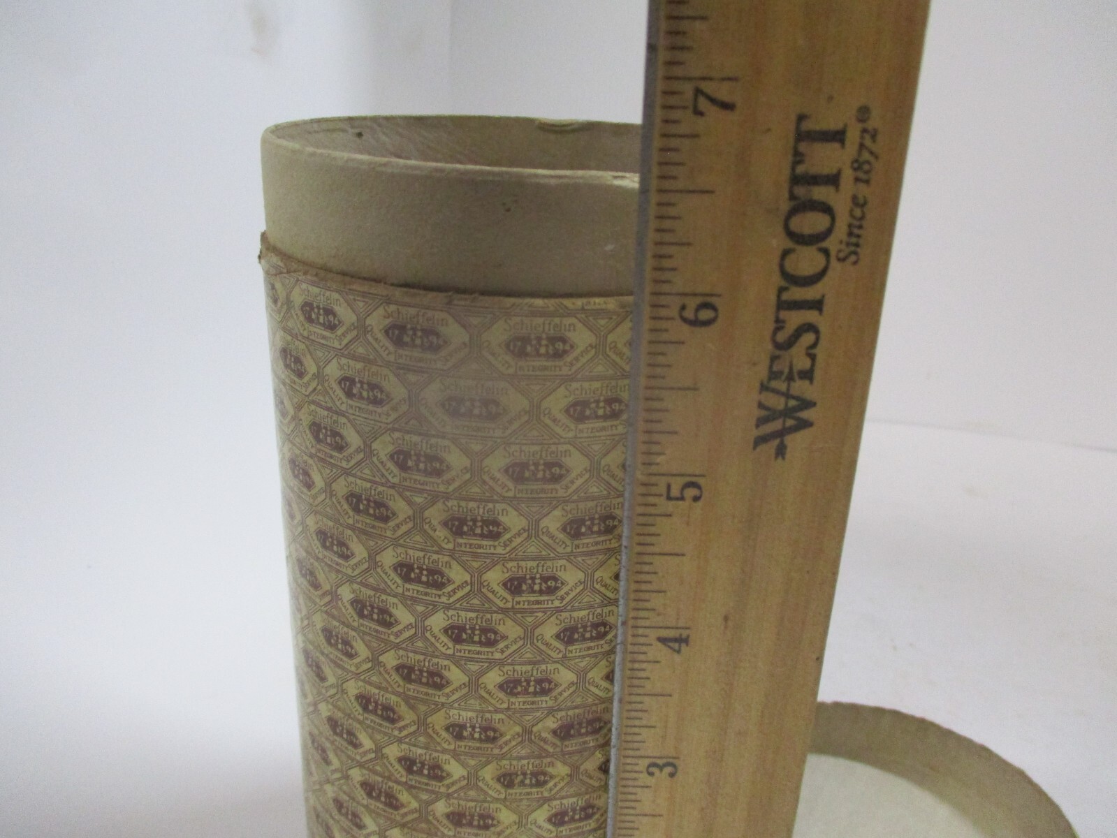 Vintage Schiefflin & Co Potassium Nitrate Cardboard EMPTY Container
