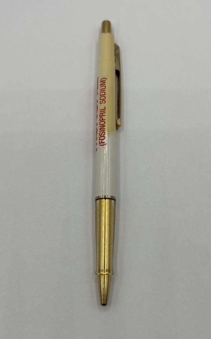 MONOPRIL Promo Pen Pharmaceutical Drug Rep Advertising Click Pen – Used