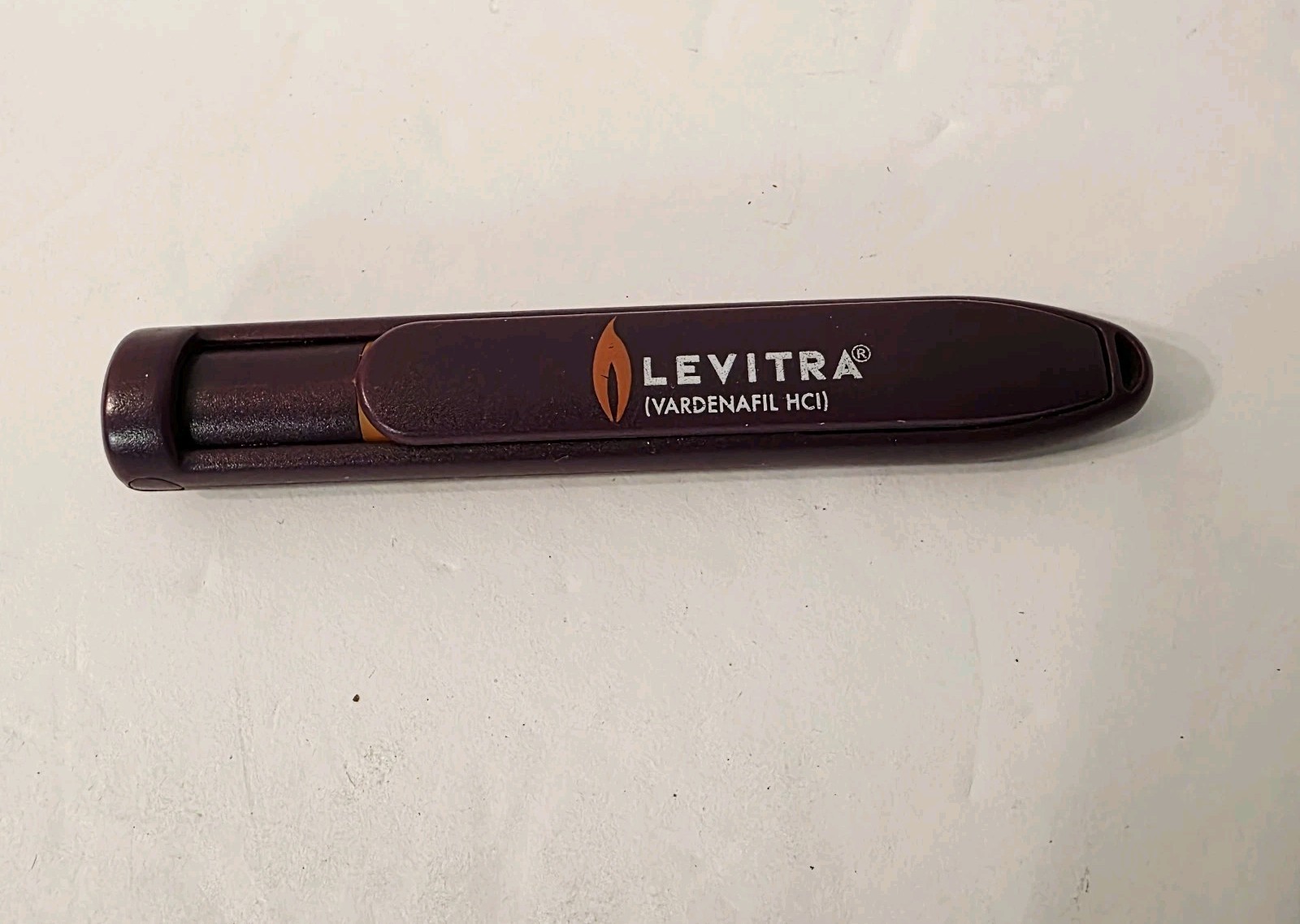 Vtg Levitra Pharmaceutical Slow Open Pocket Promotional Pen