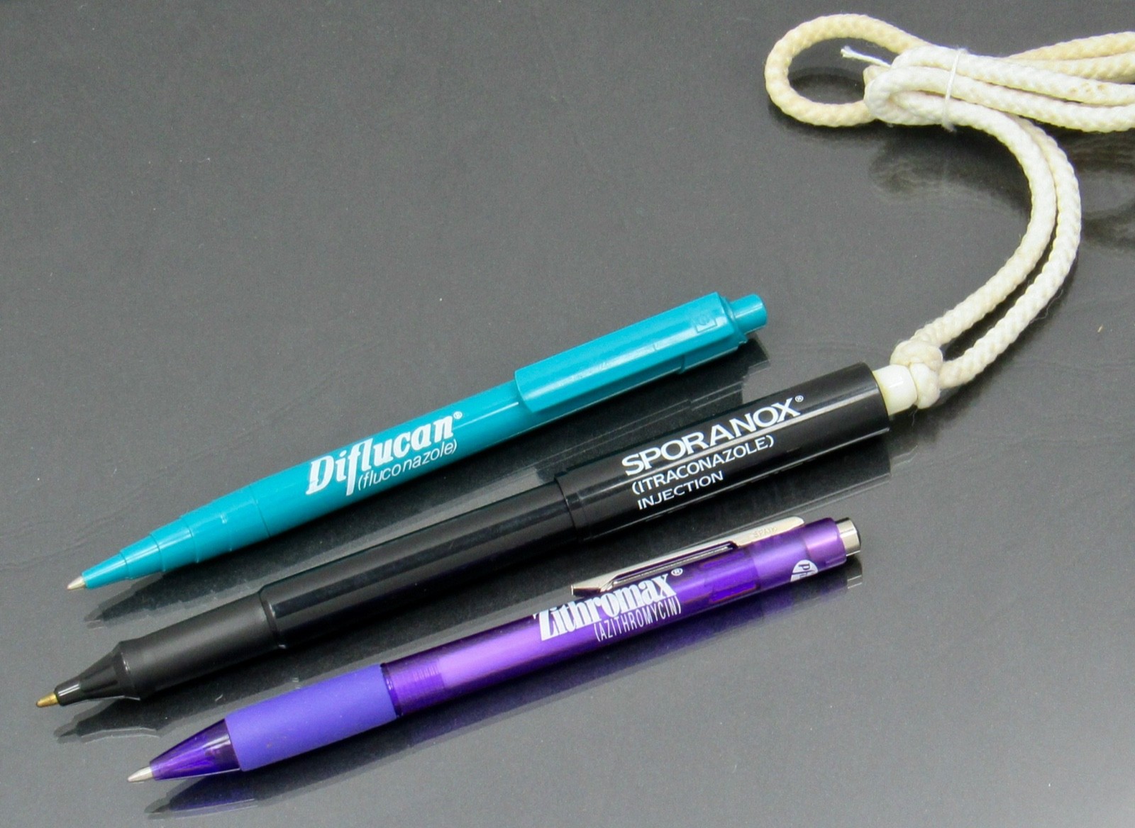 Diflucan Procrit Zithro PENS Drug Rep Pharmaceutical Promo Advertising Lot of 3