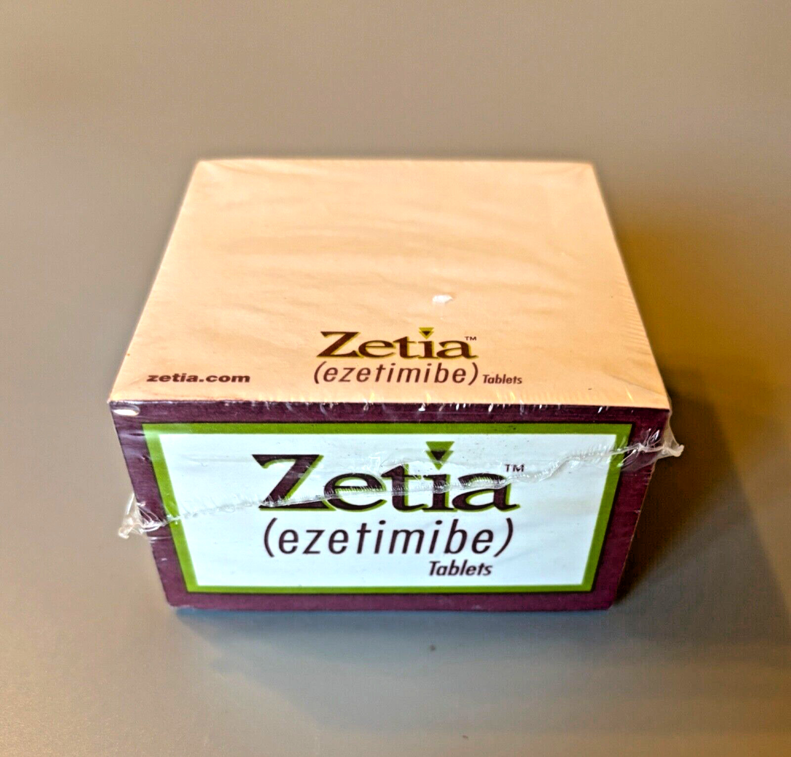 Rx Zetia Notepad Prescription Merck Drug Pharmacy Promo Memo Pad 3 3/8″ NEW