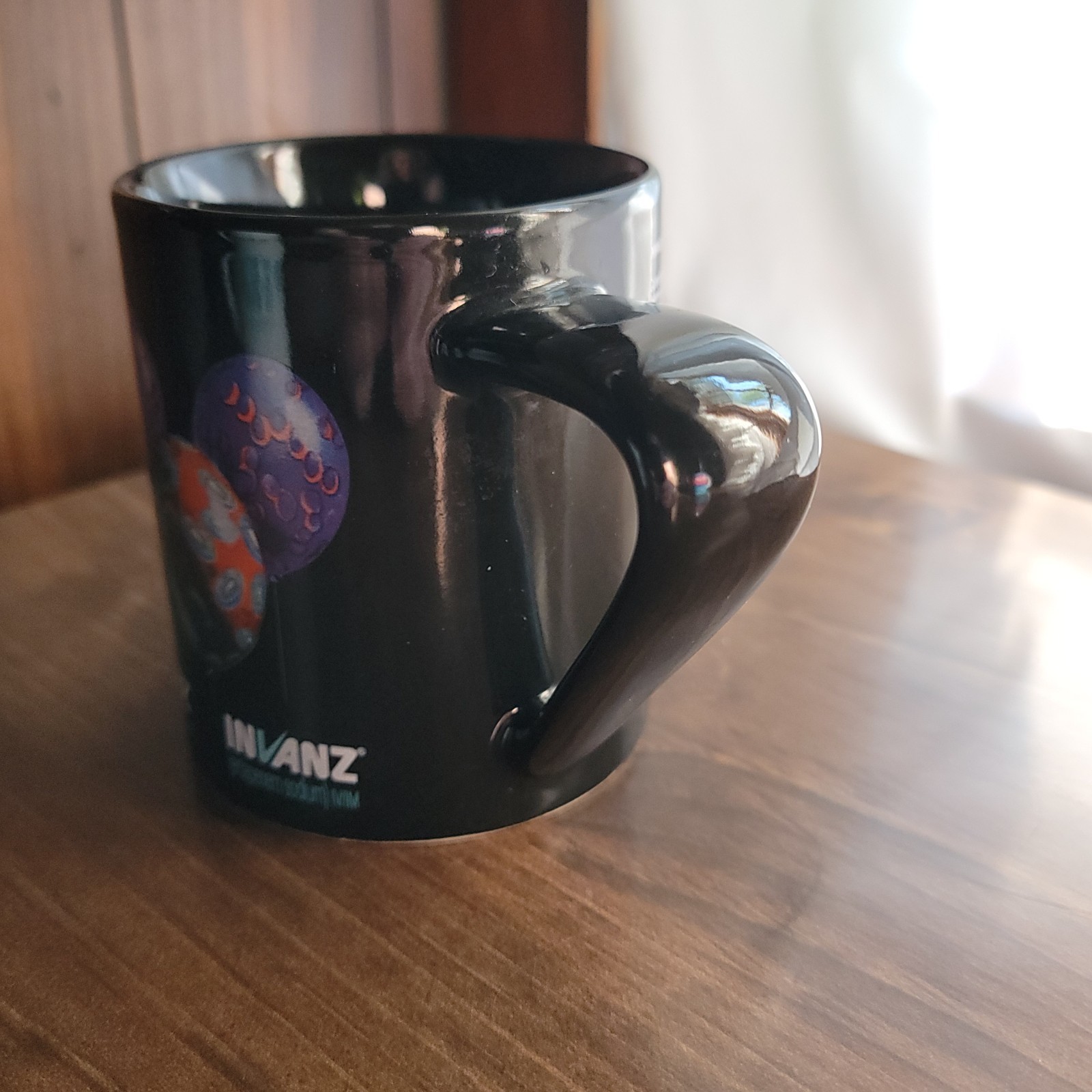 Pharmaceutical Drug Rep Coffee Mug Cup w/ Colorful Bacteria Image, Merck & Co