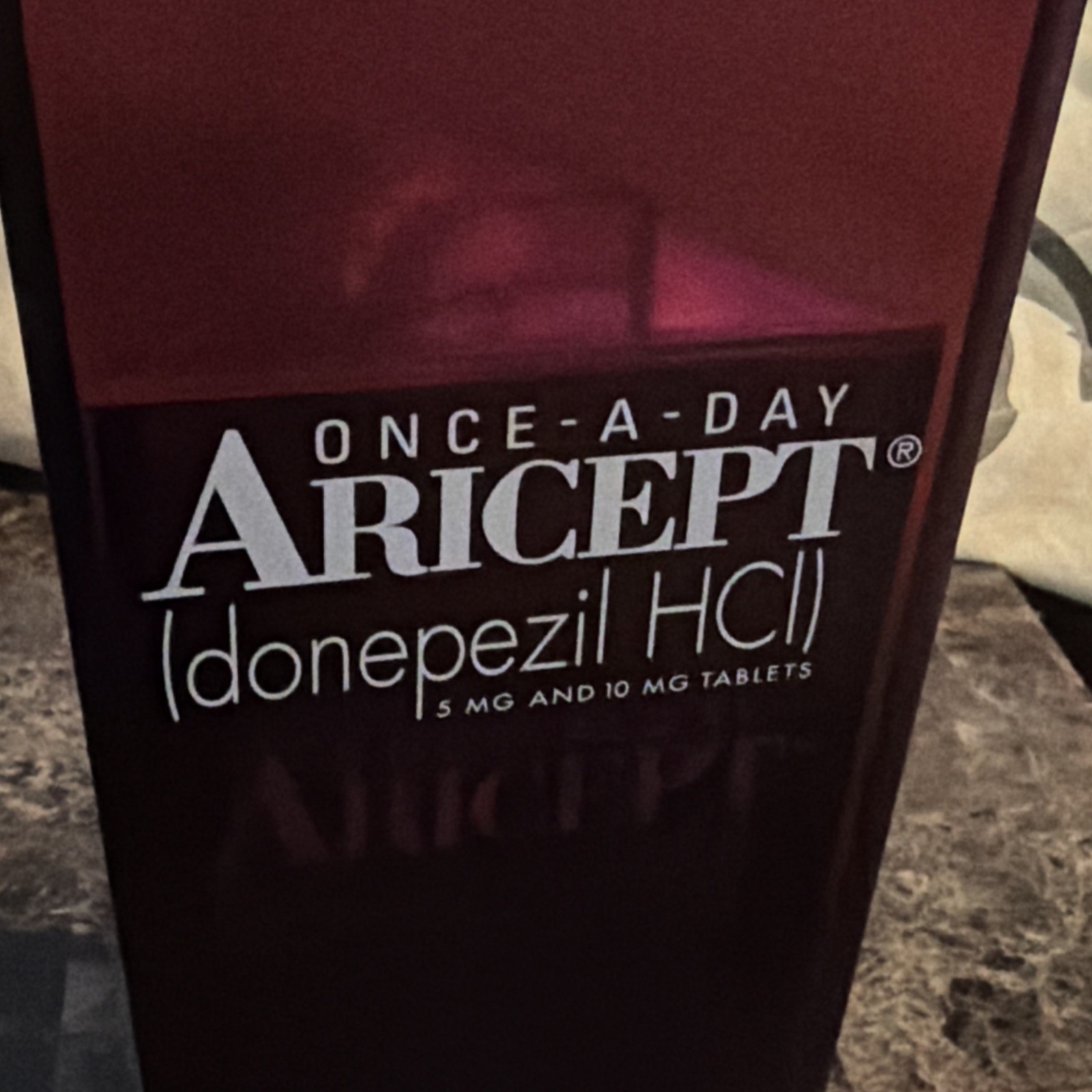 Aricept (Pfizer & Eisai) Drug Rep Promo Nesting Box 2000s Unique