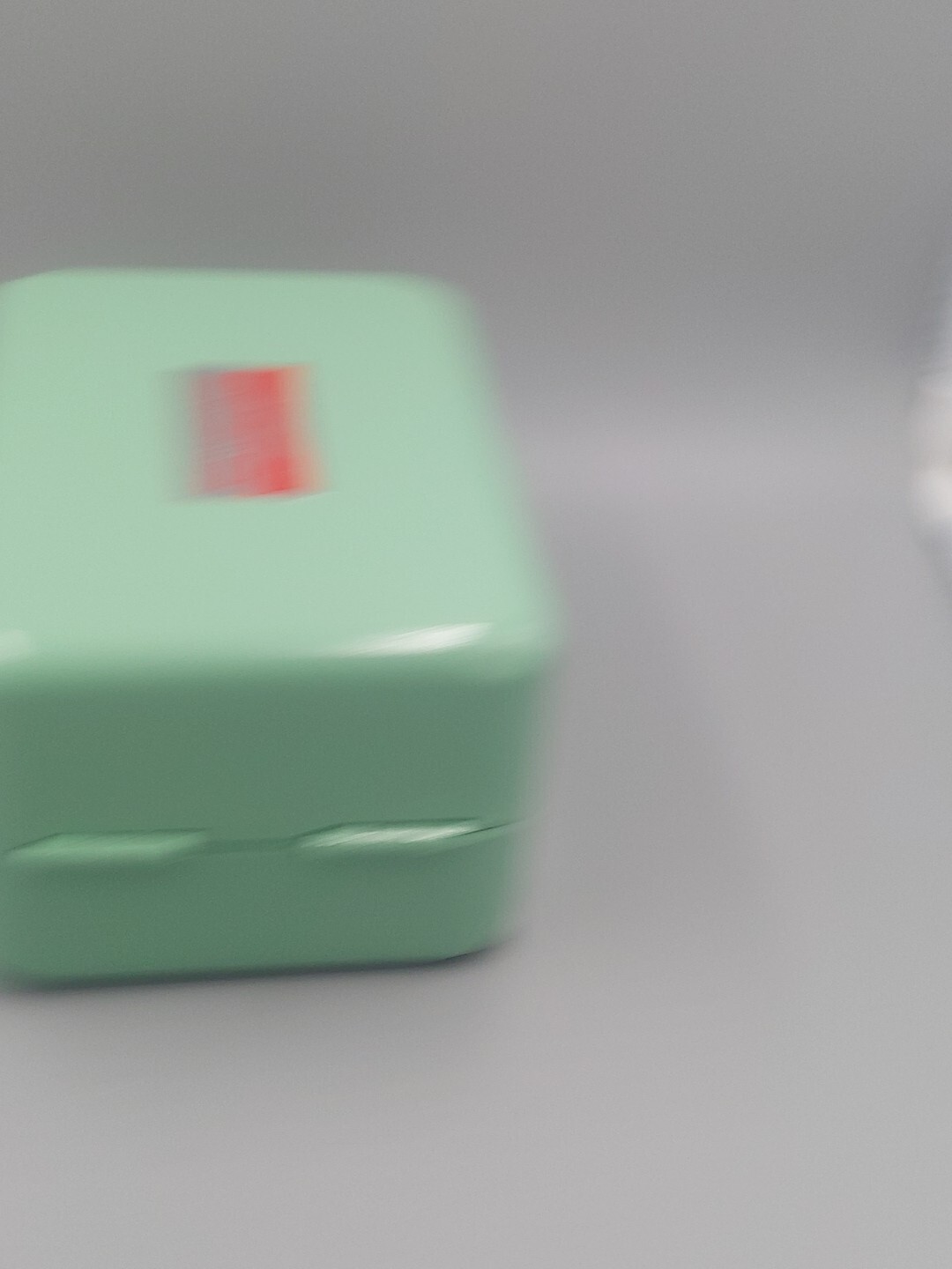Vintage Seafoam Green MCM locking DrugSafe Apothecary Drug Store Pharmacy NOS