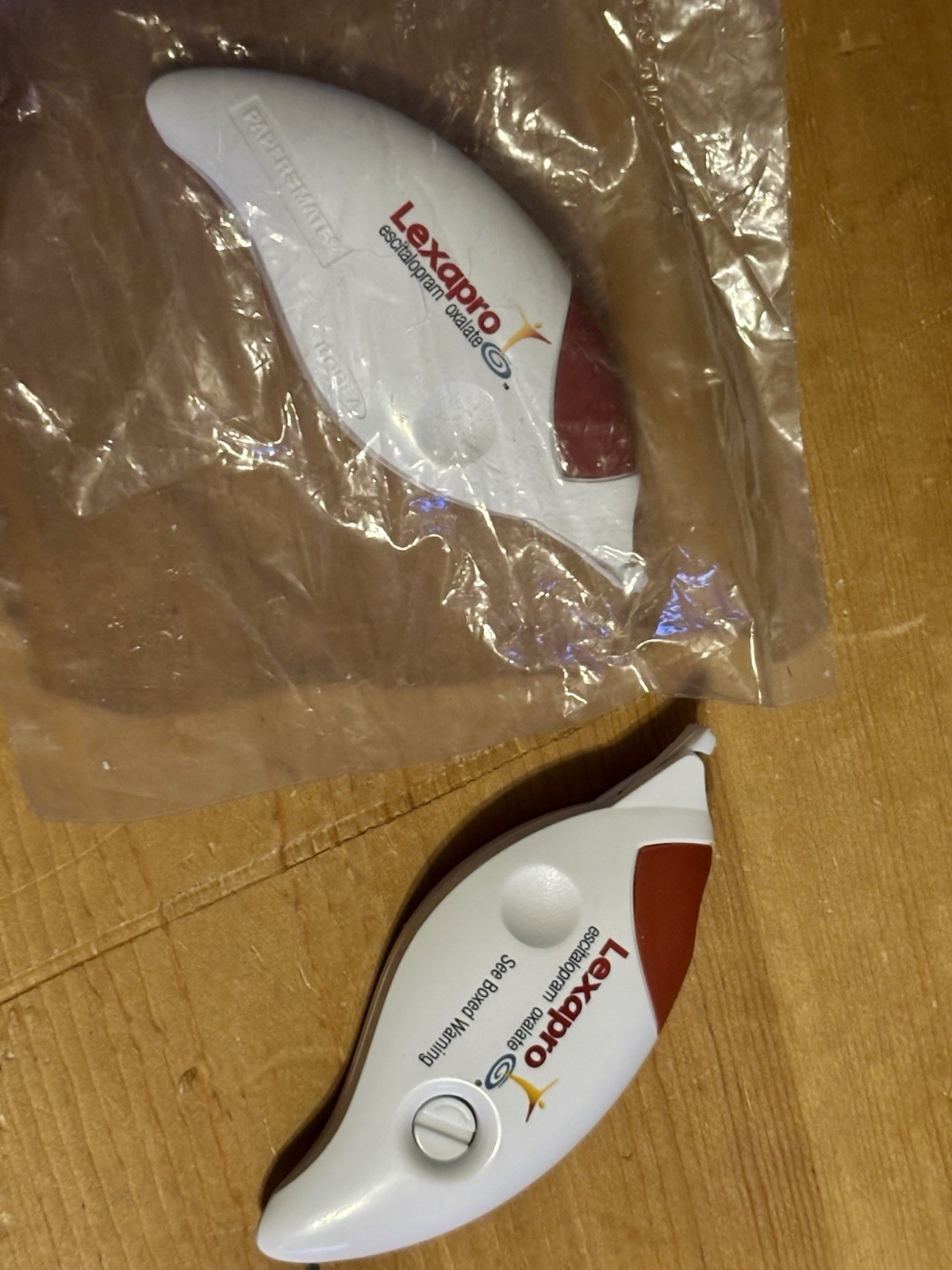 Pair Of Lexapro Drug Rep Correction Tape – White Out