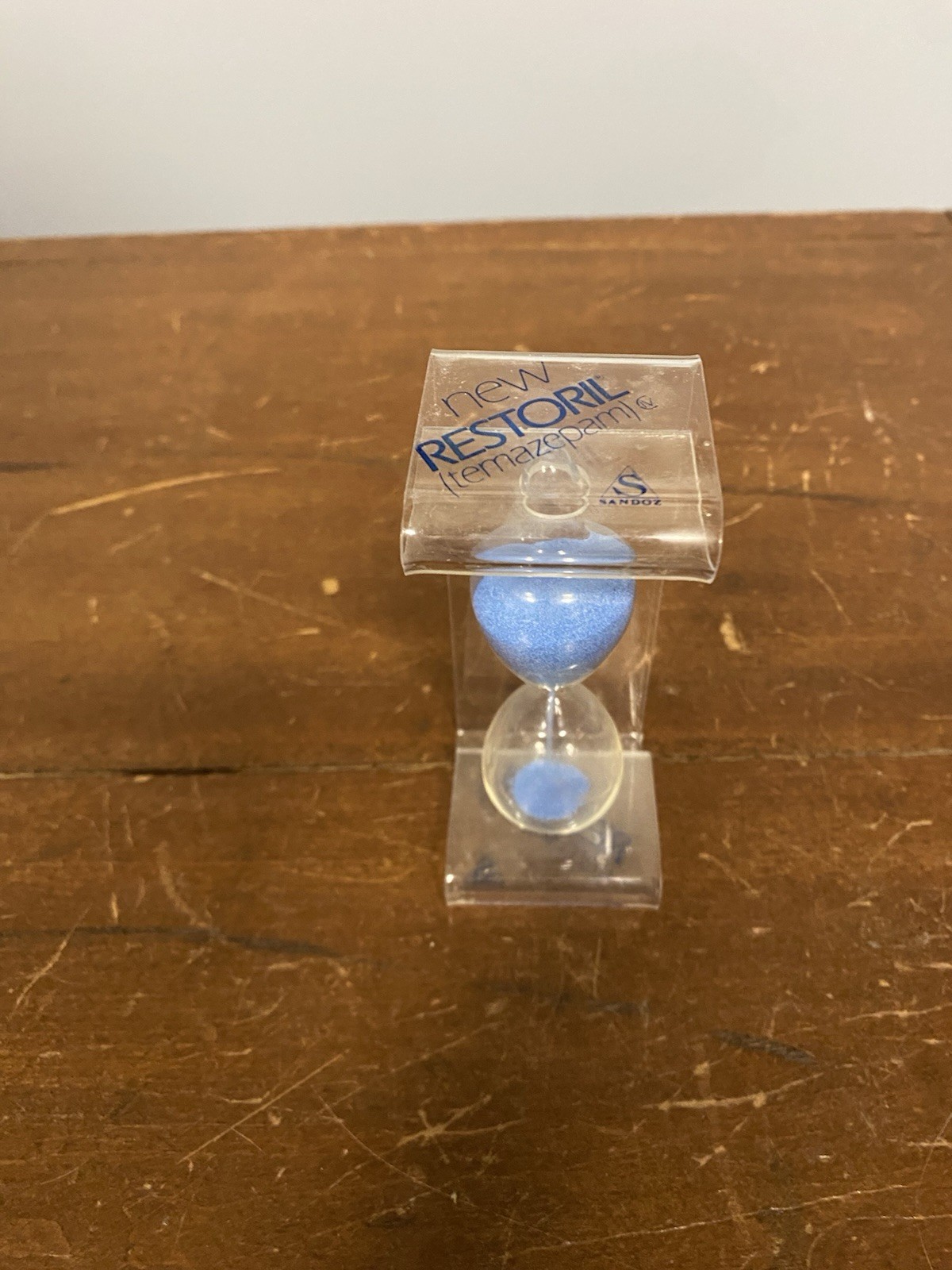 Restoril Temazepam CIV 3 MINUTE TIMER Promo Advertising Super RARE SANDOZ 1980s