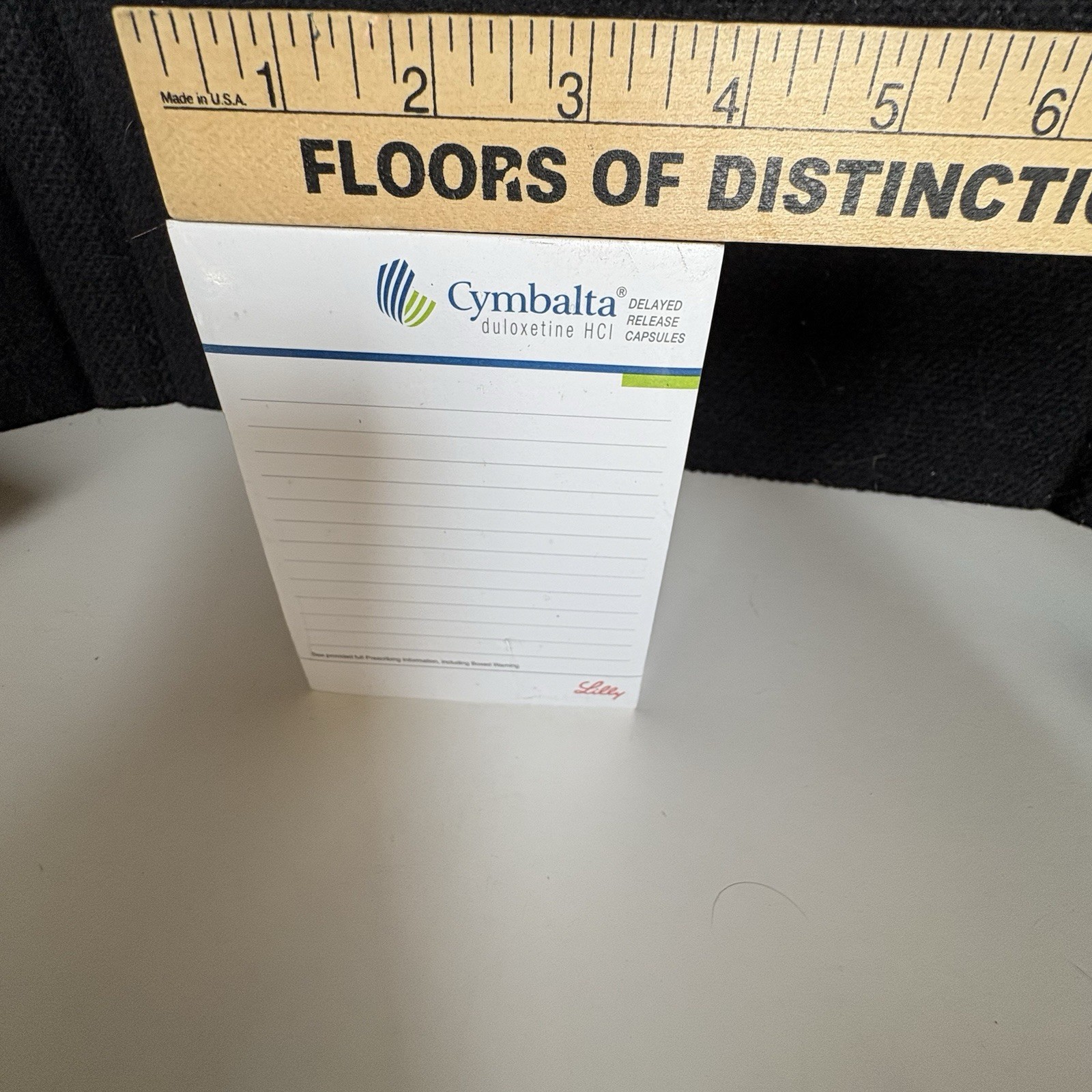 Pack Of 10 rep collectible note pads Cymbalta Lilly Doctor giveaway. Sealed